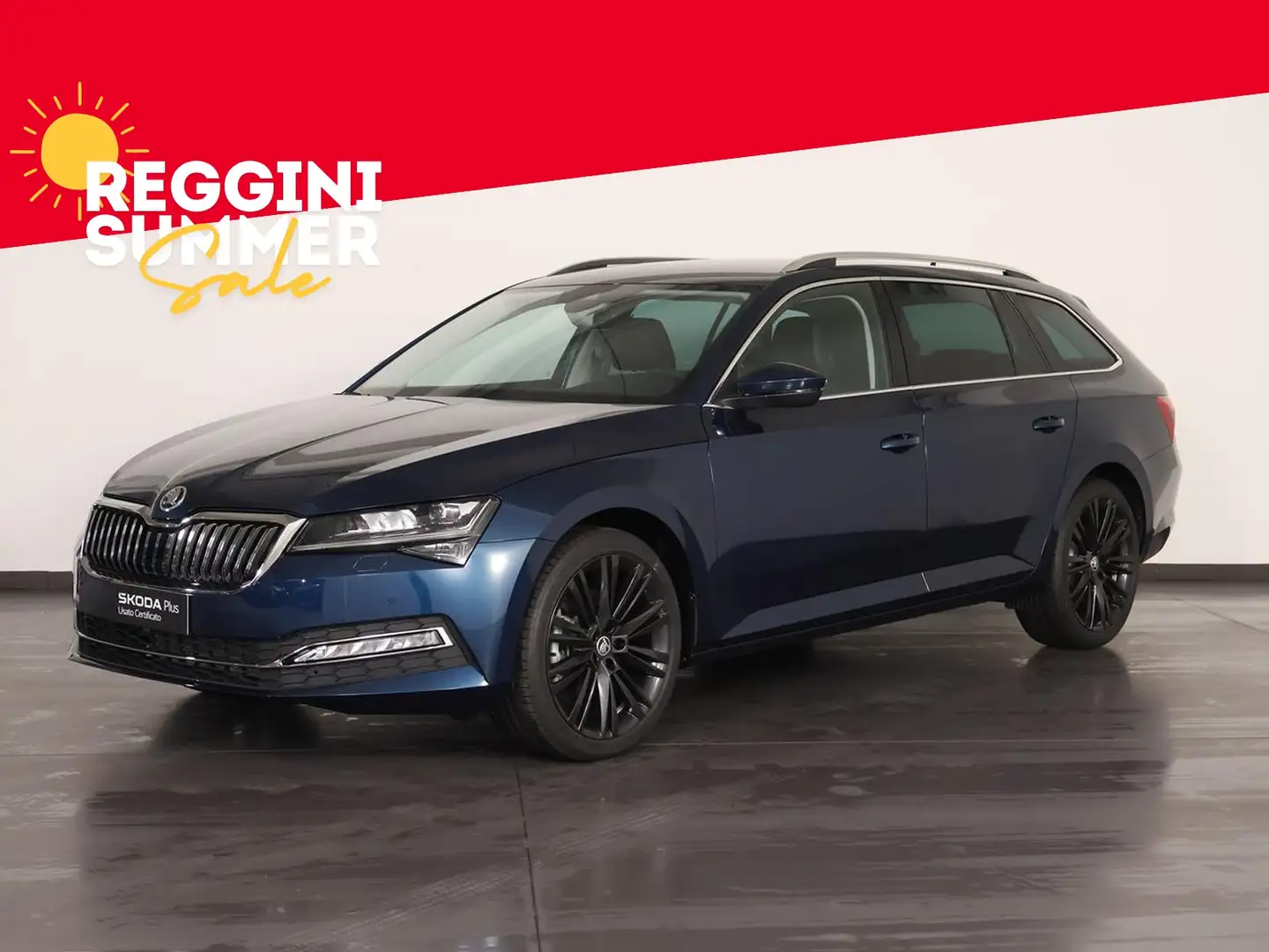 Skoda Superb wagon 2.0 tdi evo style 150cv dsg Bleu - 1