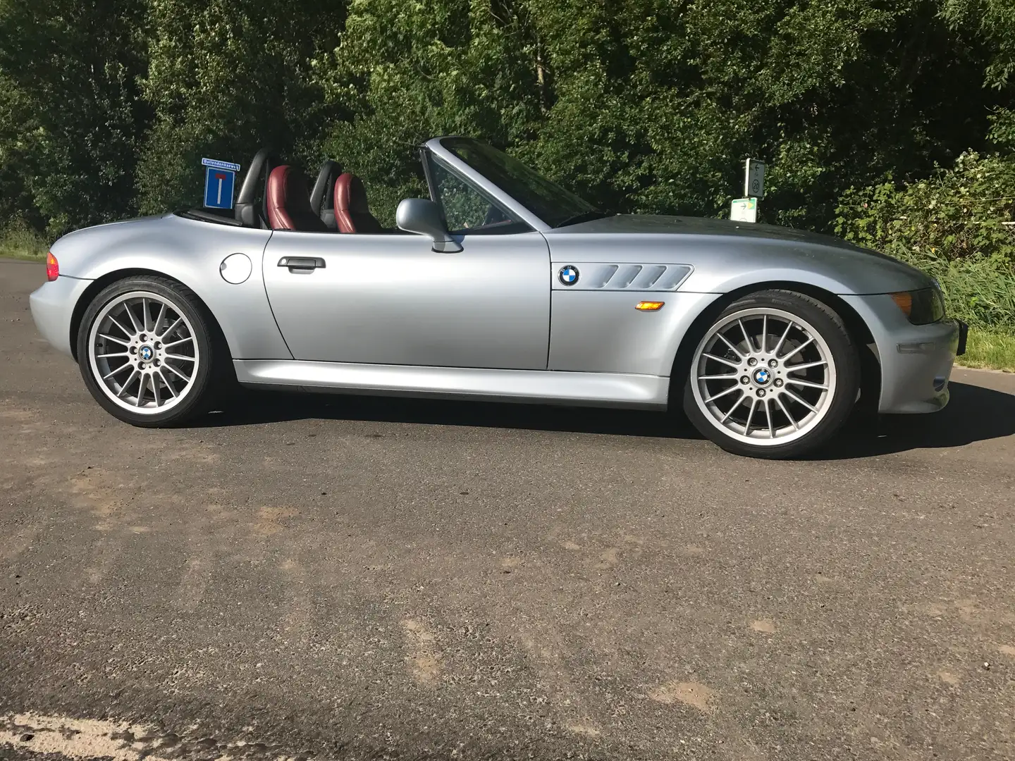 BMW Z3 roadster 2.8 srebrna - 1
