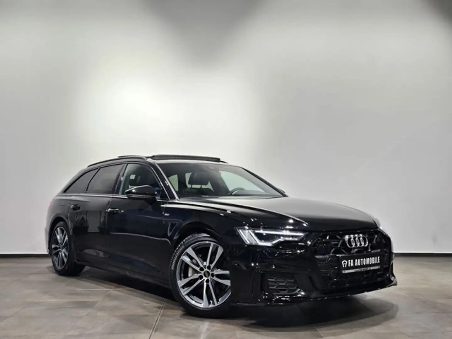 Audi A6 45 TFSI Q. S Line Black Matrix Pano Leder 19" Schwarz - 2