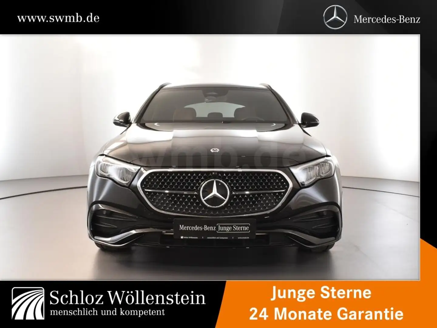 Mercedes-Benz E 300 de 4M T AMG/Night/LED/AHK/DISTRONIC/Keyless Schwarz - 2