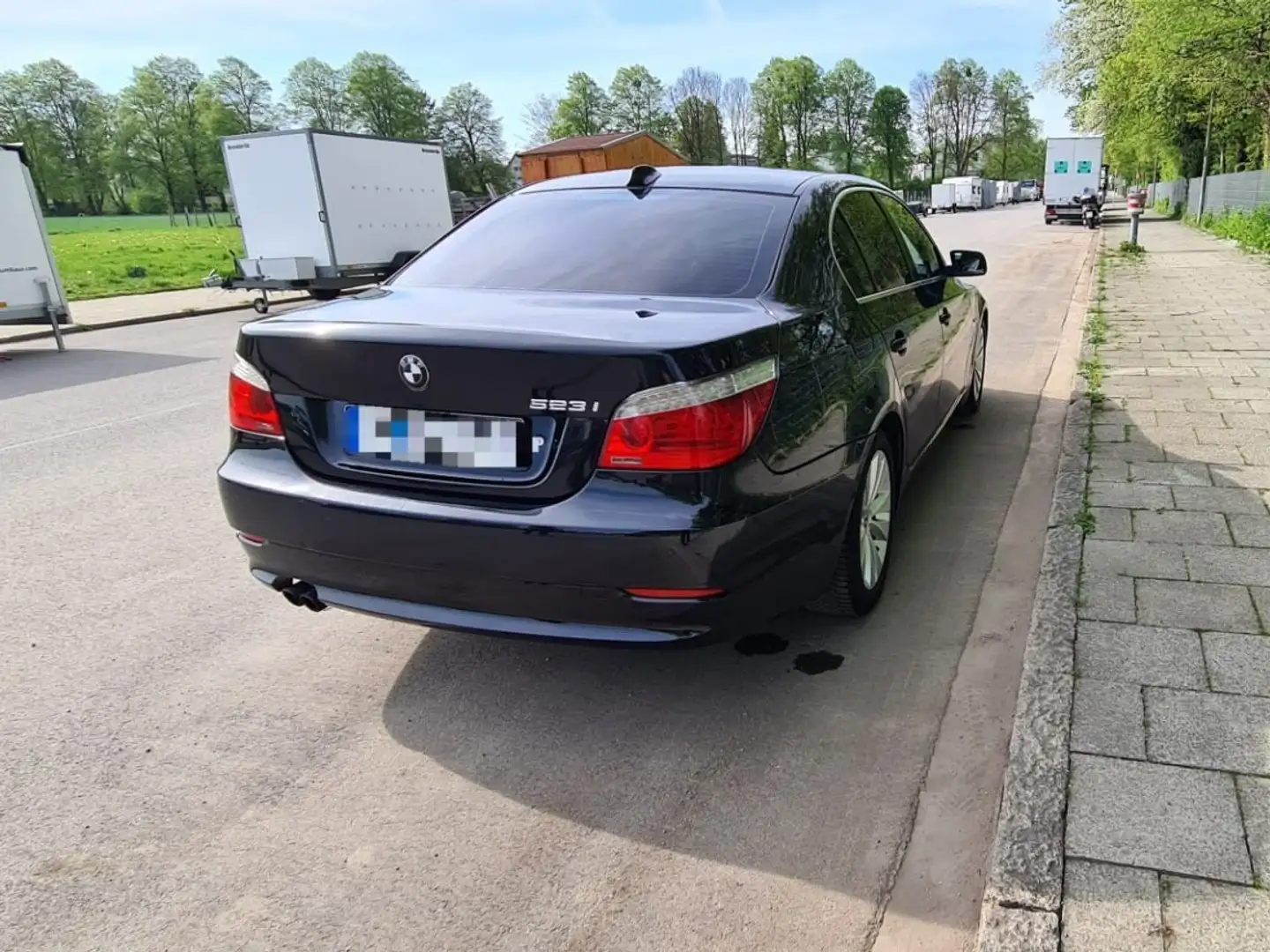 BMW 523 Aut. TÜV bis Januar 2026 Černá - 2