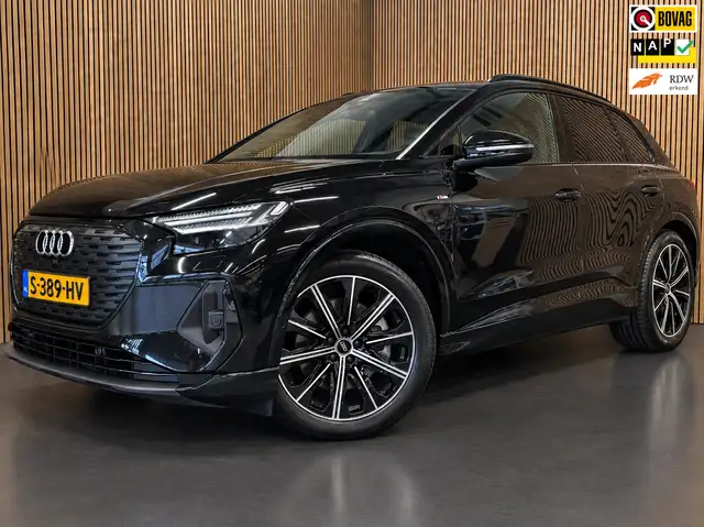 Audi Q4 e-tron 40 S-Line Competition 77 kWh|93%SOH|BLACK|ACC|APPL