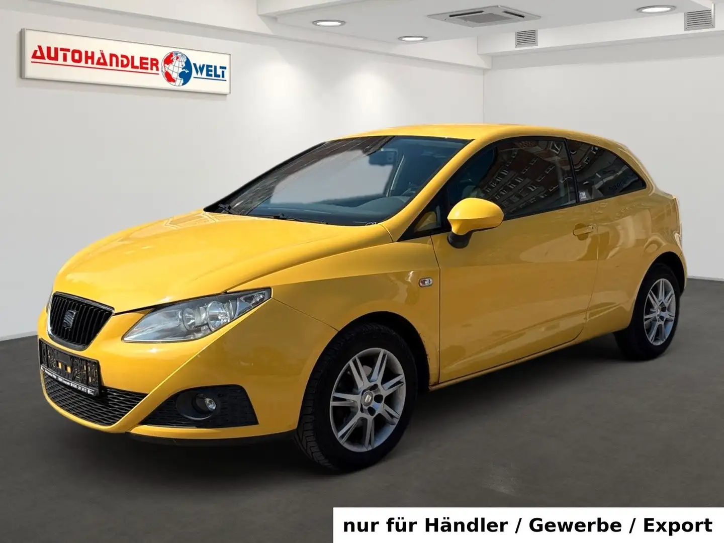 SEAT Ibiza 1.6 16V Sport Automatik Klimaanlage PDC Jaune - 1