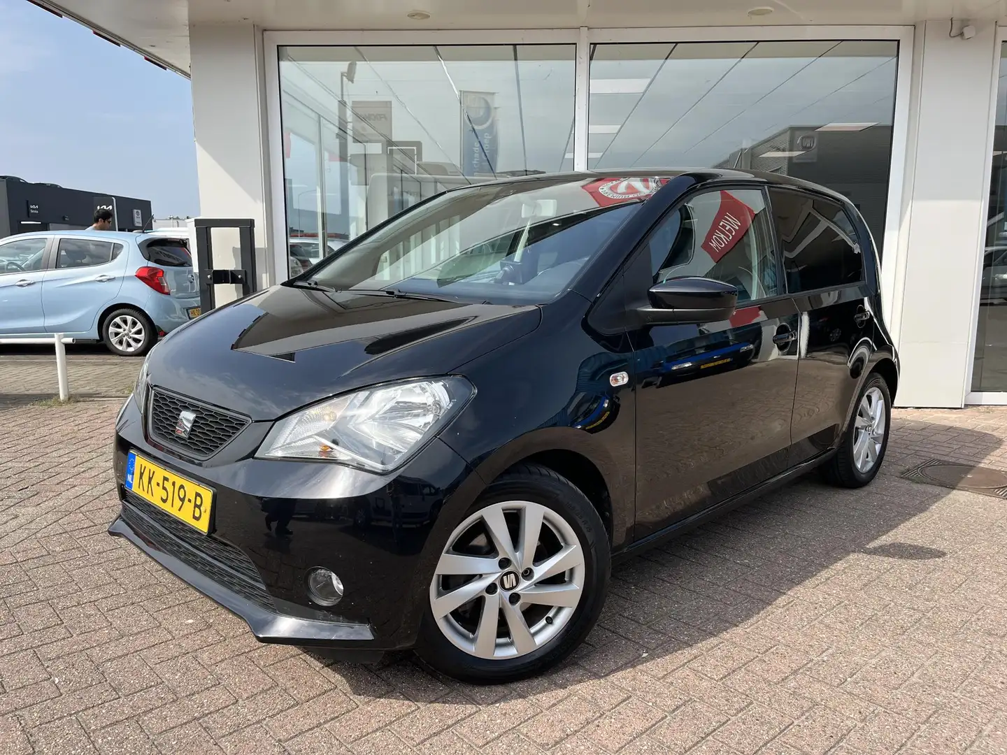 SEAT Mii 1.0 Sport Connect Navigatie, Airco, LM velgen, Par Noir - 2