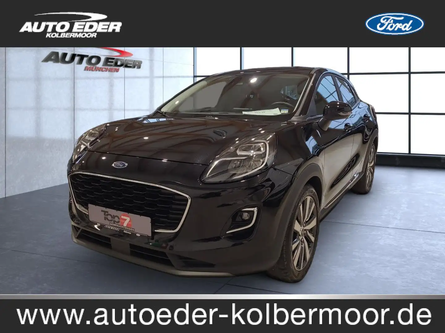 Ford Puma Titanium X Bluetooth Navi LED Klima Schwarz - 1