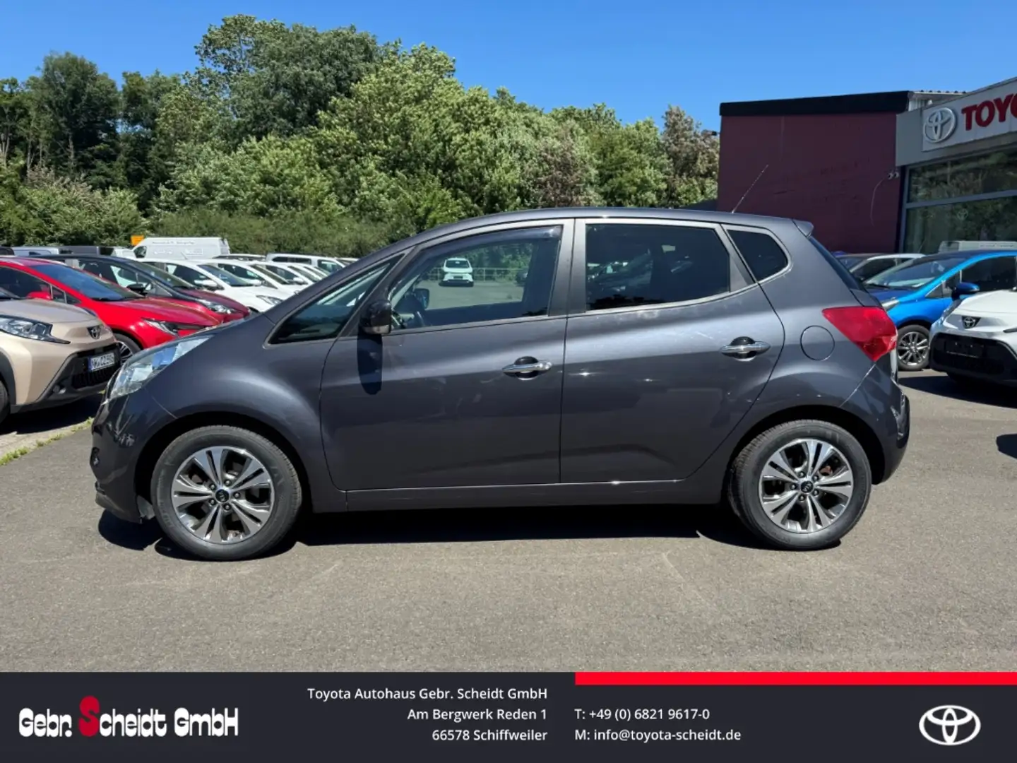 Kia Venga Dream Team 1.6 CVVT Klimaautomatik Sitzheizung Blu Grau - 2