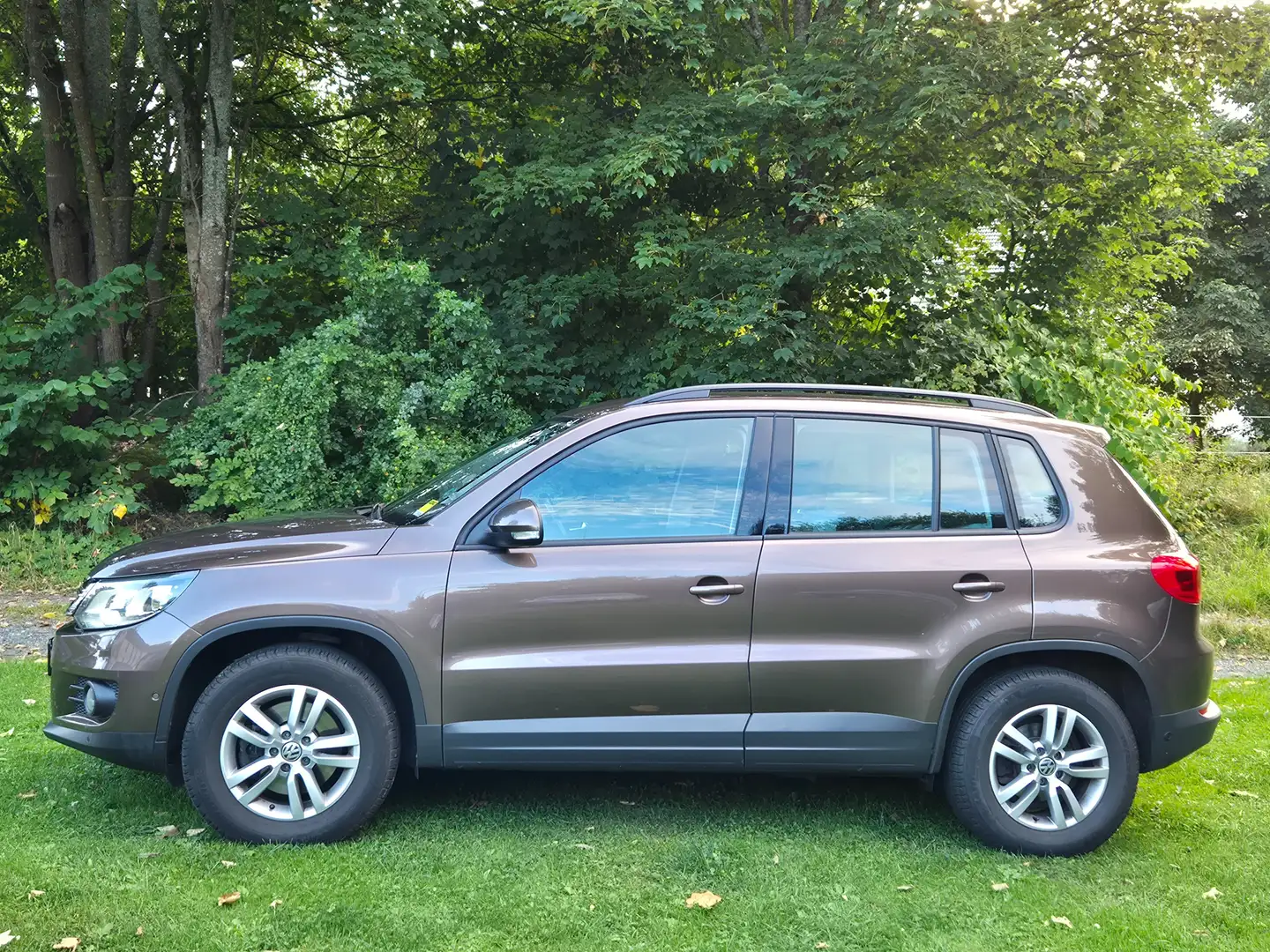 Volkswagen Tiguan Trend & Fun 4Motion*DSG*NAVI*AHK*1.Hd*SCHECKHEFT* Bruin - 2
