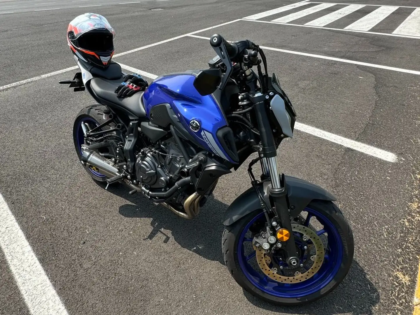 Yamaha MT-07 Azul - 1