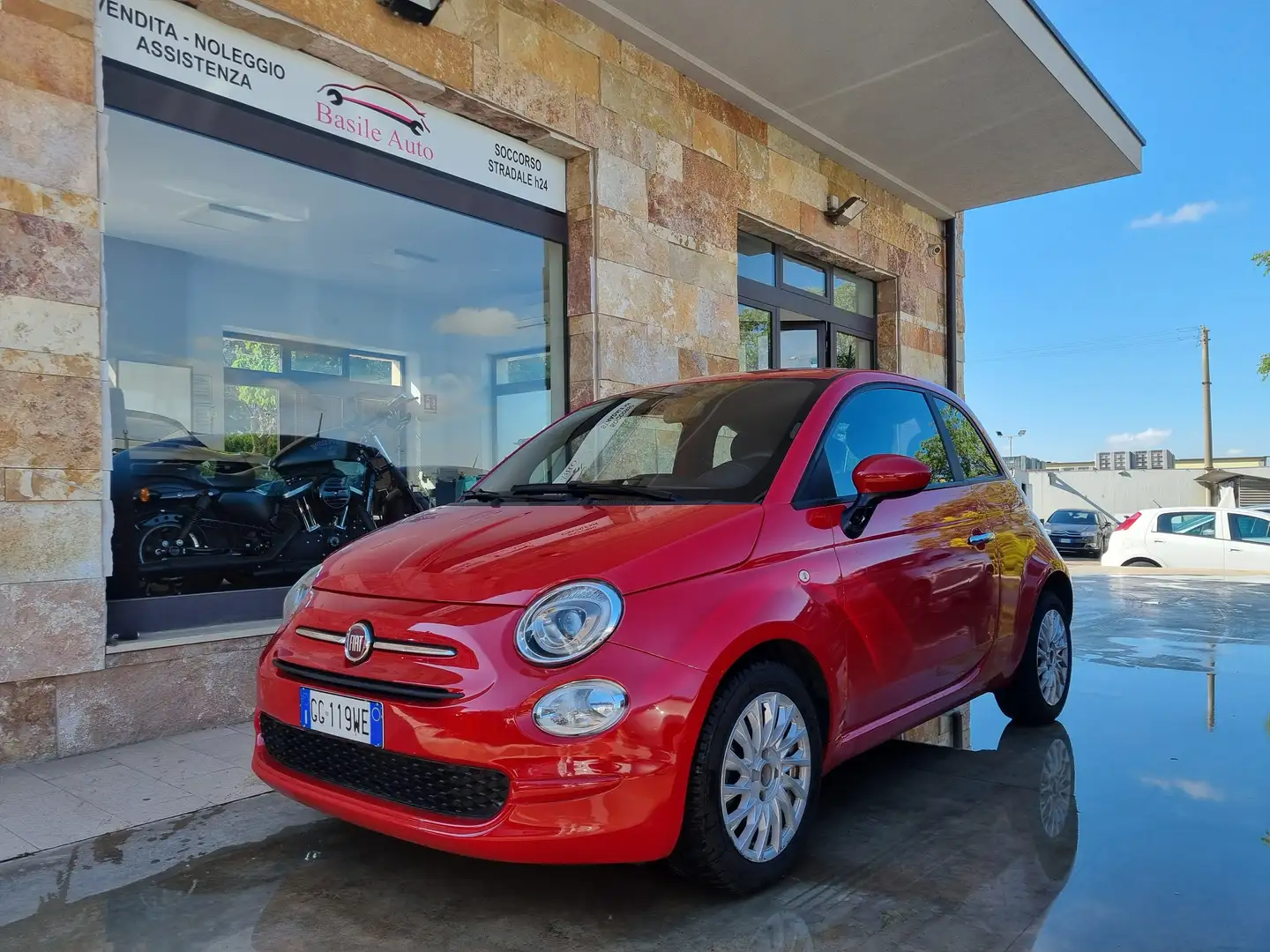 Fiat 500 500 1.0 hybrid Cult 70cv Rouge - 2