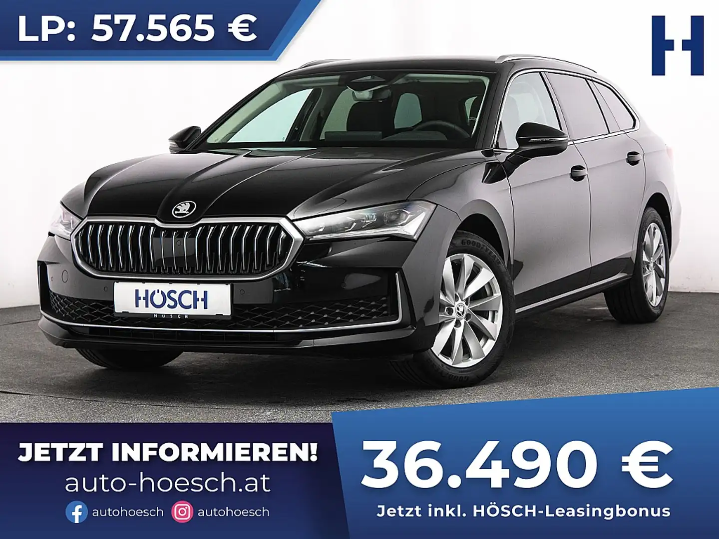 Skoda Superb Combi TDI Selection MATRIX ASSISTENZ ACC Schwarz - 1