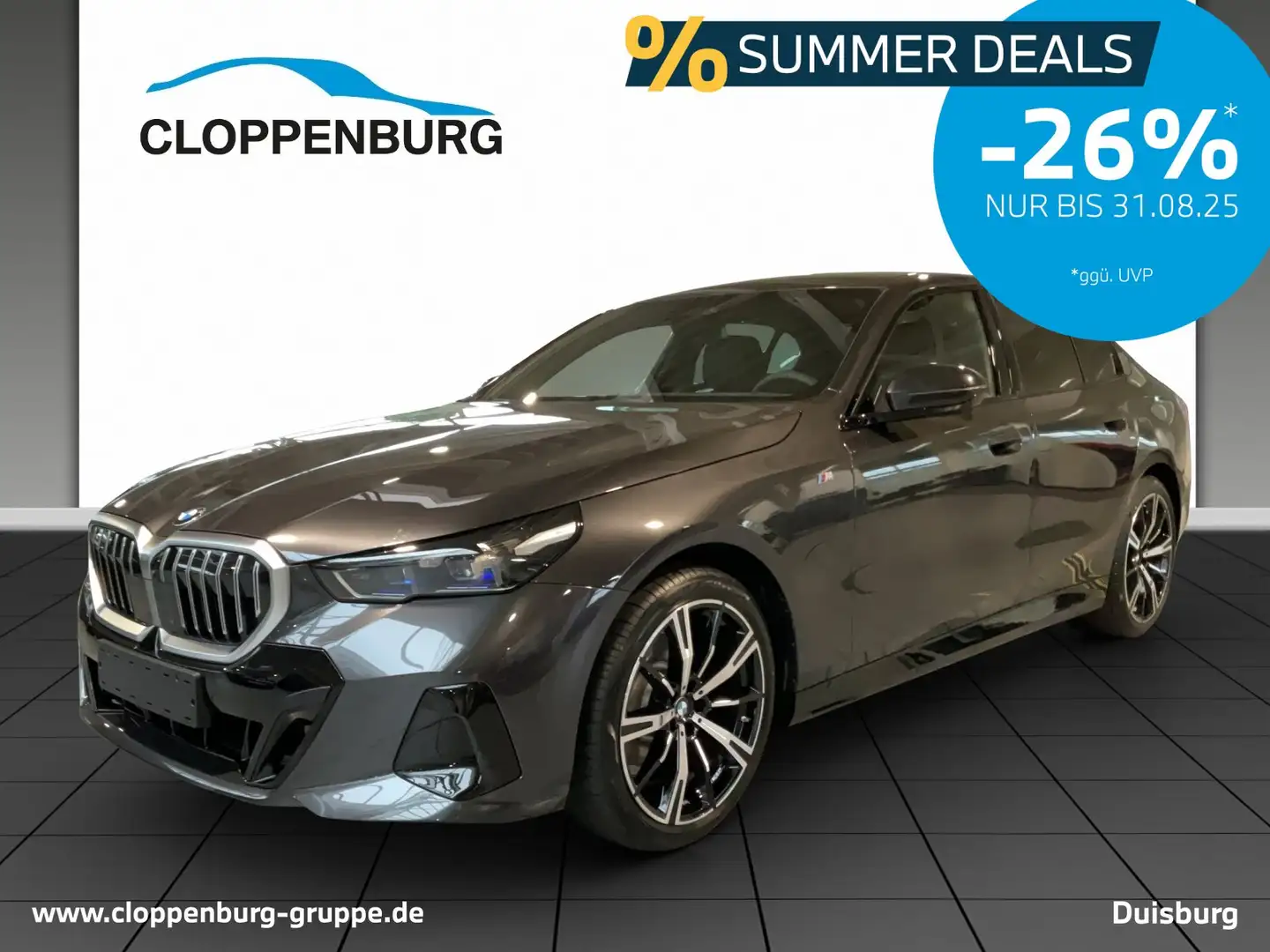 BMW 520 d M Sport AHK+LED+Navi+Leder Noir - 1