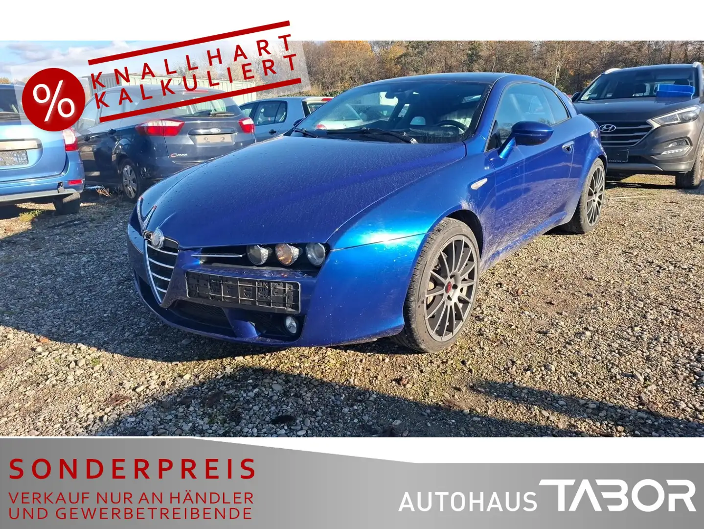 Alfa Romeo Brera 2.4 JTDM 20V Bi-Xe Pano LM Klimaaut. GRA Blue - 1
