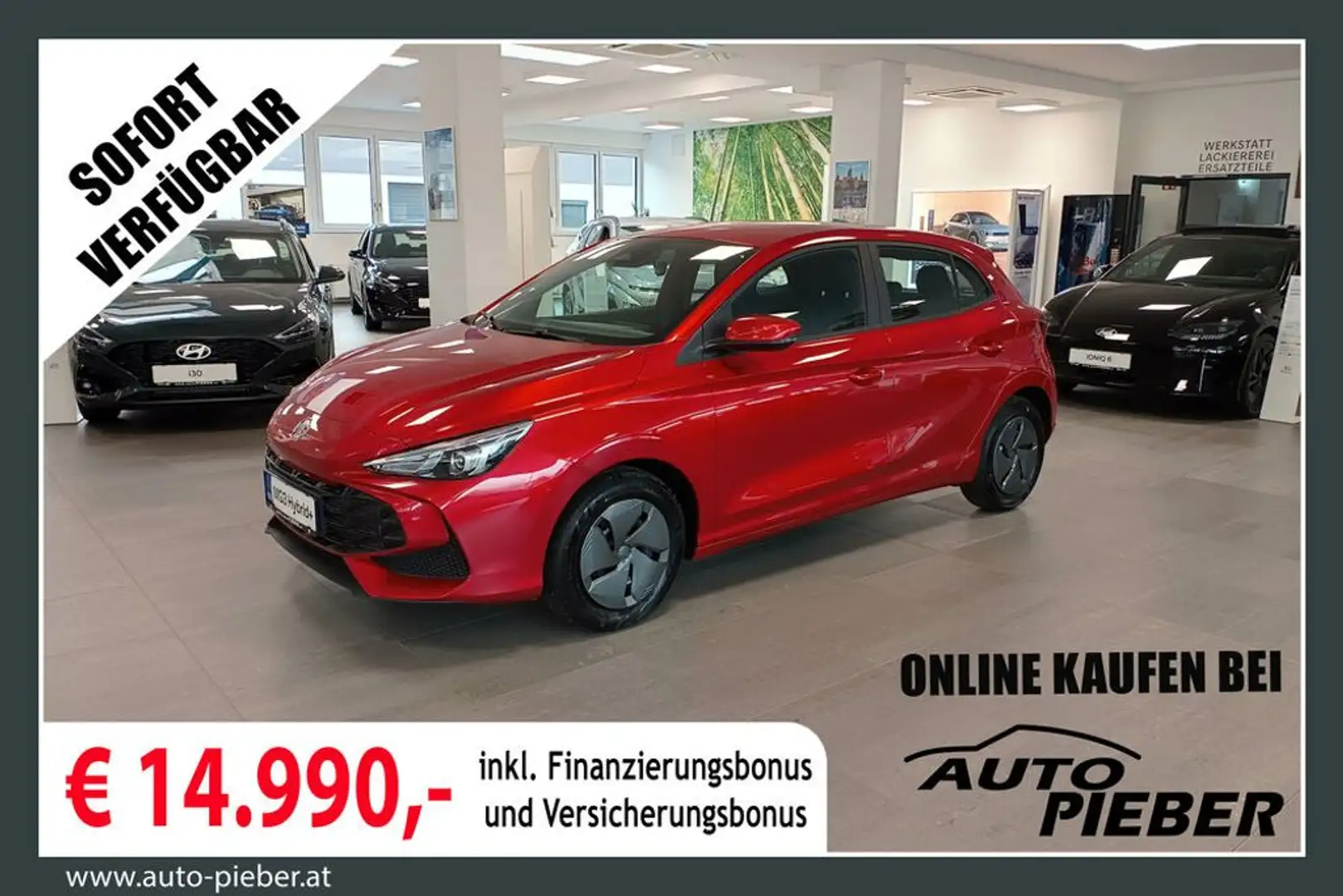 MG MG3 MG3 1,5 VTi Select *Navi*RFK* Rosso - 1