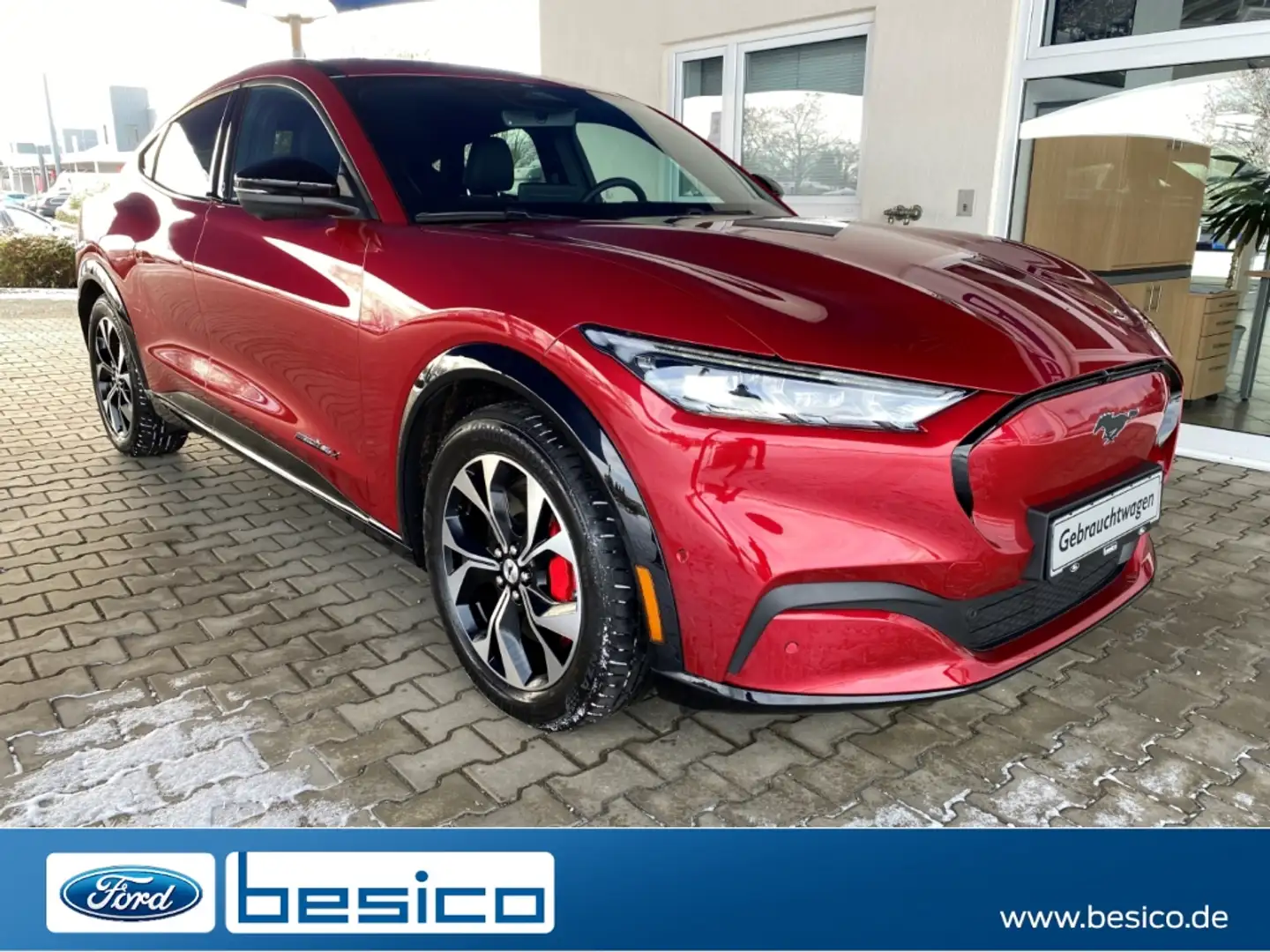 Ford Mustang Mach-E AWD+B&O+Matrix LED+NAV+PDC+BLIS+LMF Rot - 1