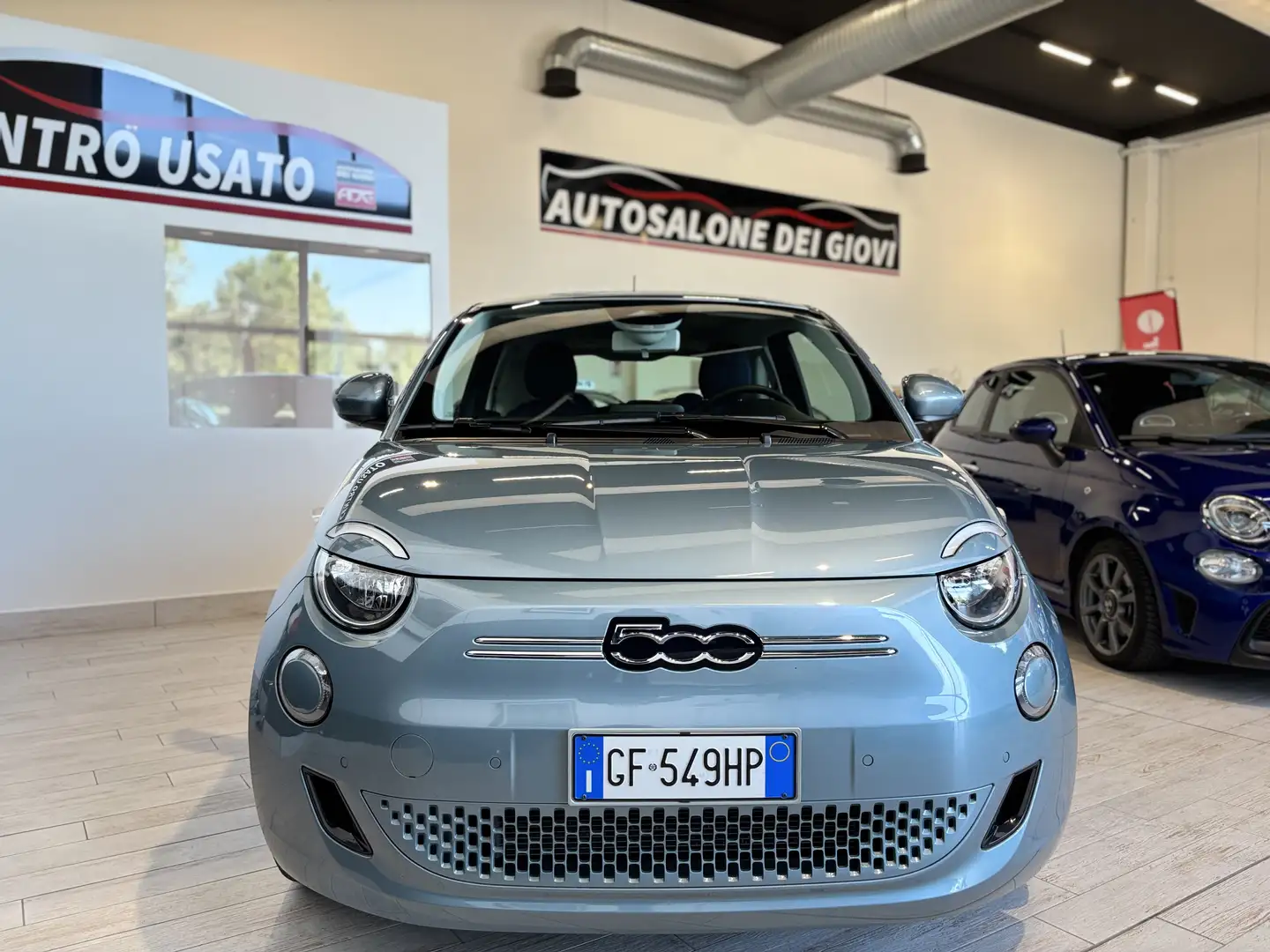 Fiat 500e 43 kWh *NO OBBLIGO FINANZIAMENTO* FULL KM.CERT Blu/Azzurro - 2
