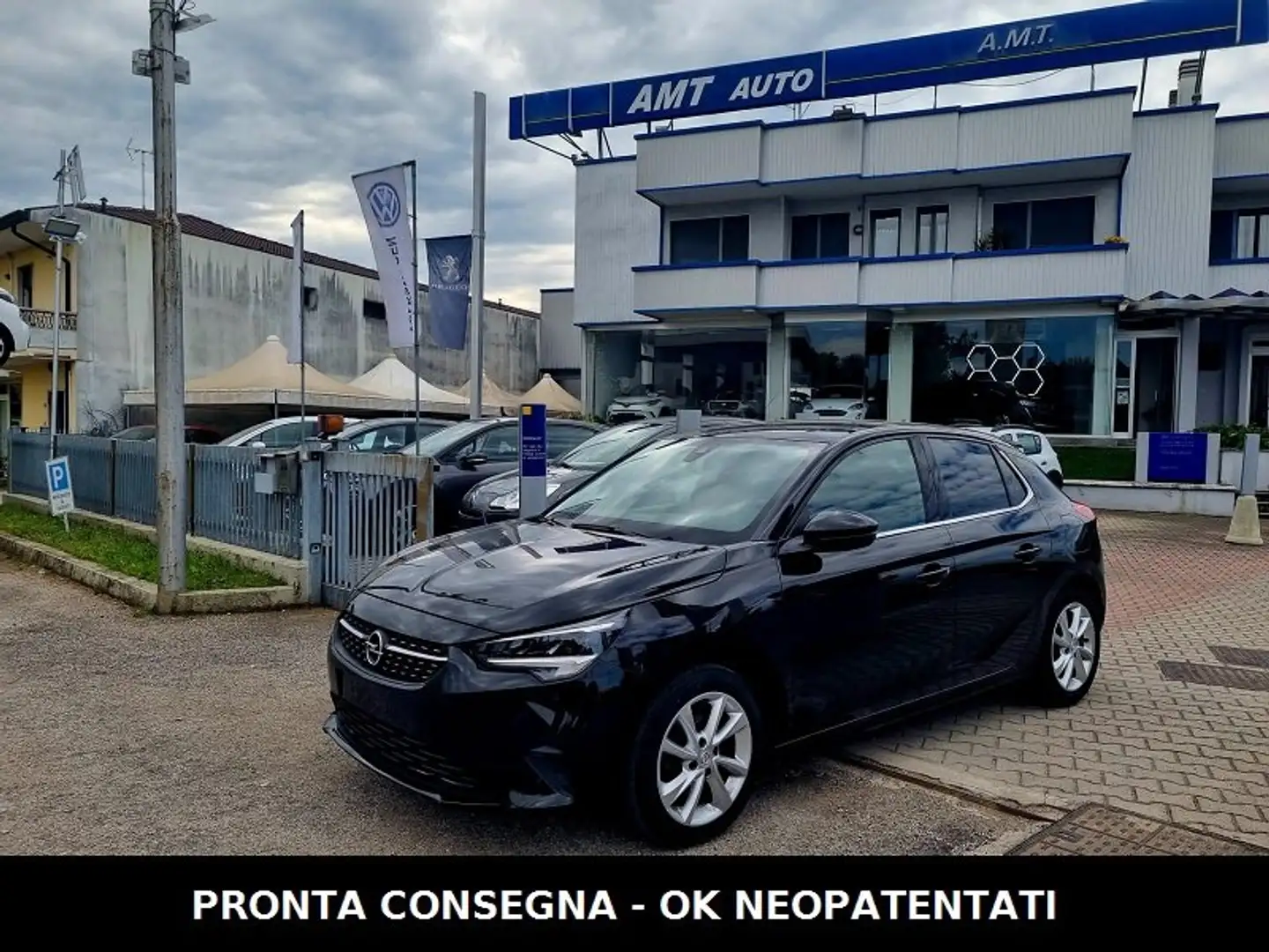 Opel Corsa 1.2 Elegance PRONTA CONSEGNA OK NEOPATENTATI Nero - 1