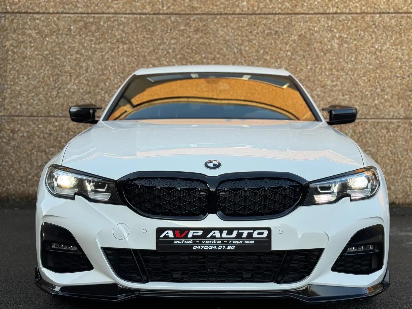 BMW 318 Pack M/Gps/Carbon/Caméra/Garantie 12mois Weiß - 2