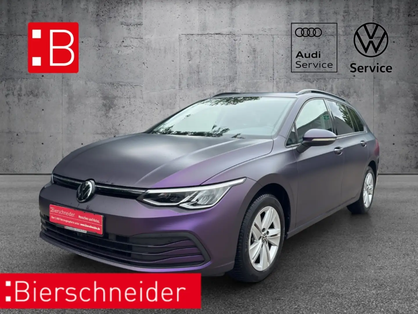 Volkswagen Golf Variant 8 1.0 TSI DSG Life DIGITAL COCKPIT LED NAVI 16 KAM Bleu - 1