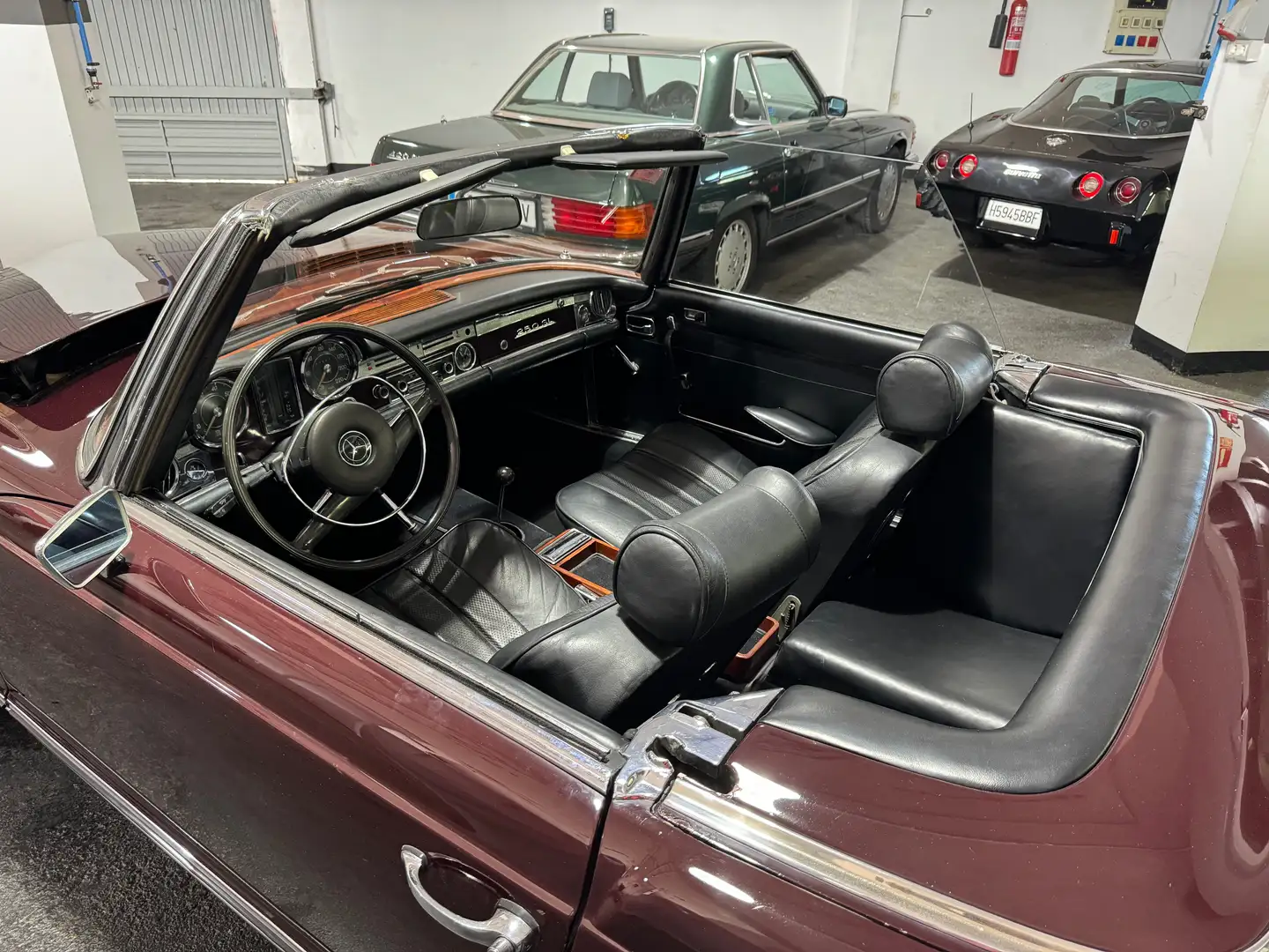 Mercedes-Benz SL 250 PAGODE Brun - 2