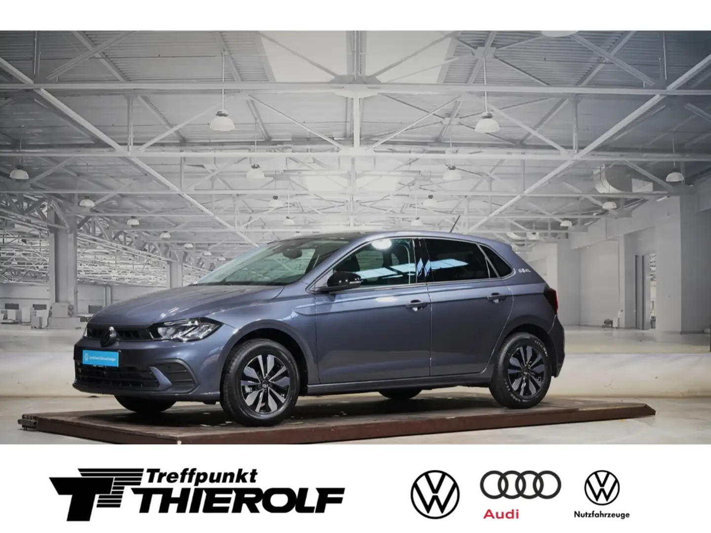 Volkswagen Polo Life 1.0 TSI DSG GOAL Navi Kamera 15 Zoll Grau - 1