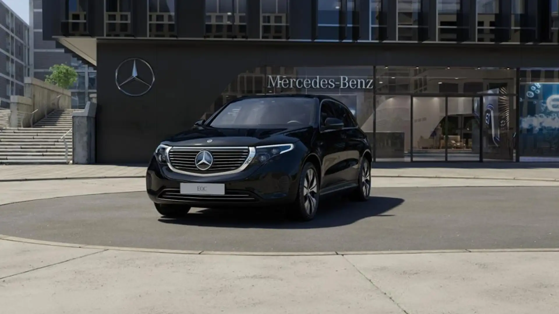 Mercedes-Benz EQC 400 4M Electric-Art Distronic Multibeam Ambi Schwarz - 1