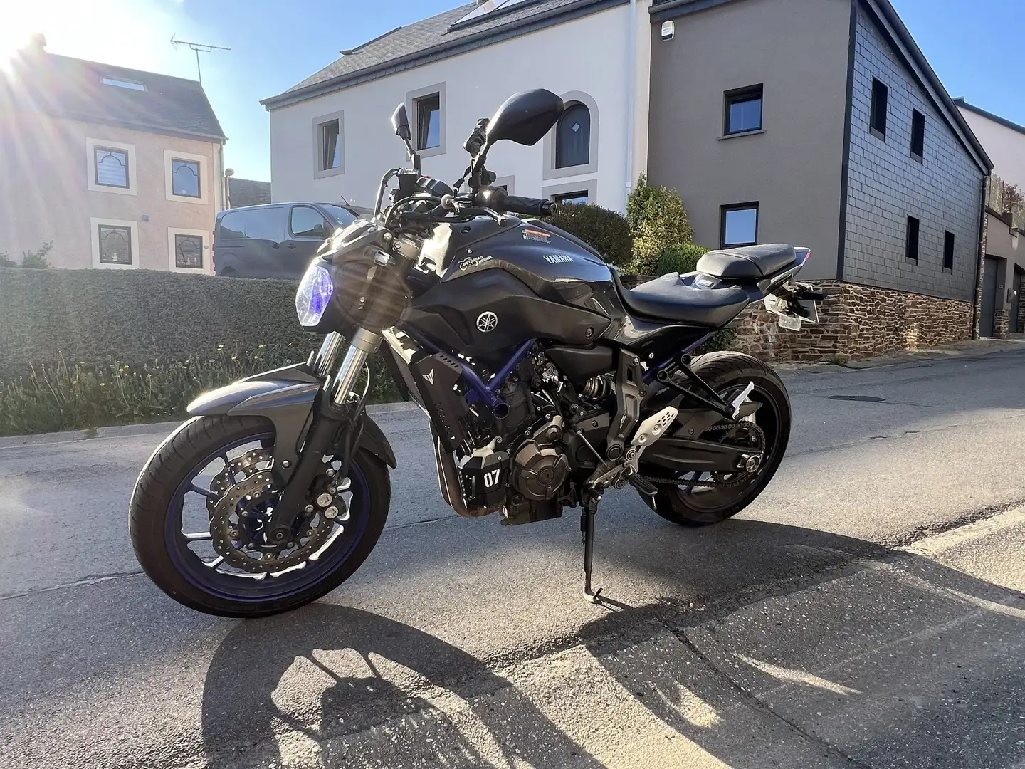 Yamaha MT-07 Siyah - 1