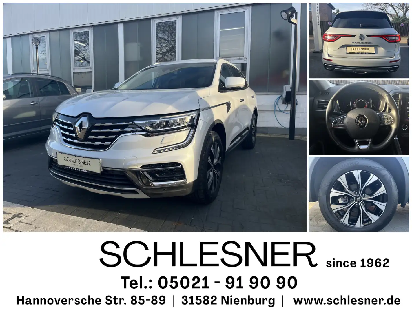 Renault Koleos Techno TCe 160 *RFK *SHZ Blanc - 1