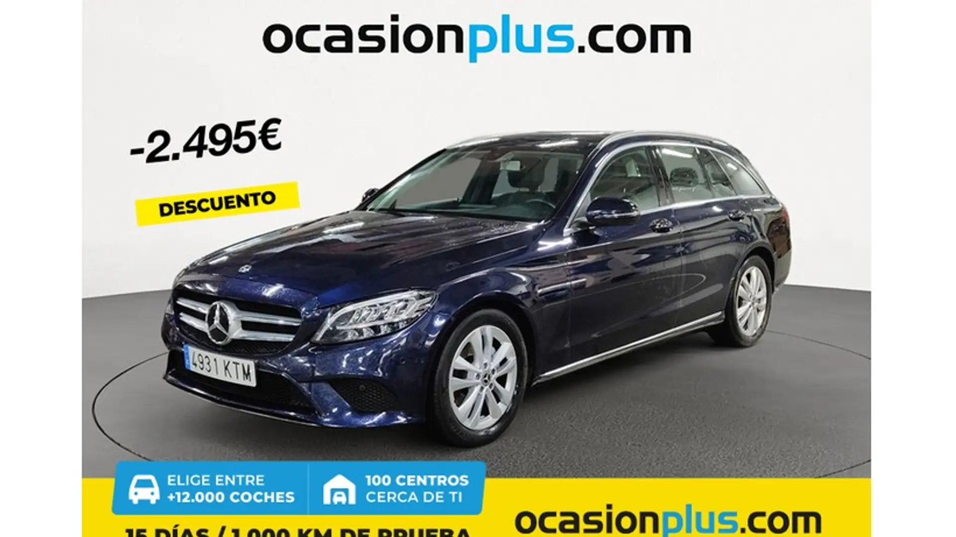 Mercedes-Benz C 220 Estate 220d 9G-Tronic Azul - 1