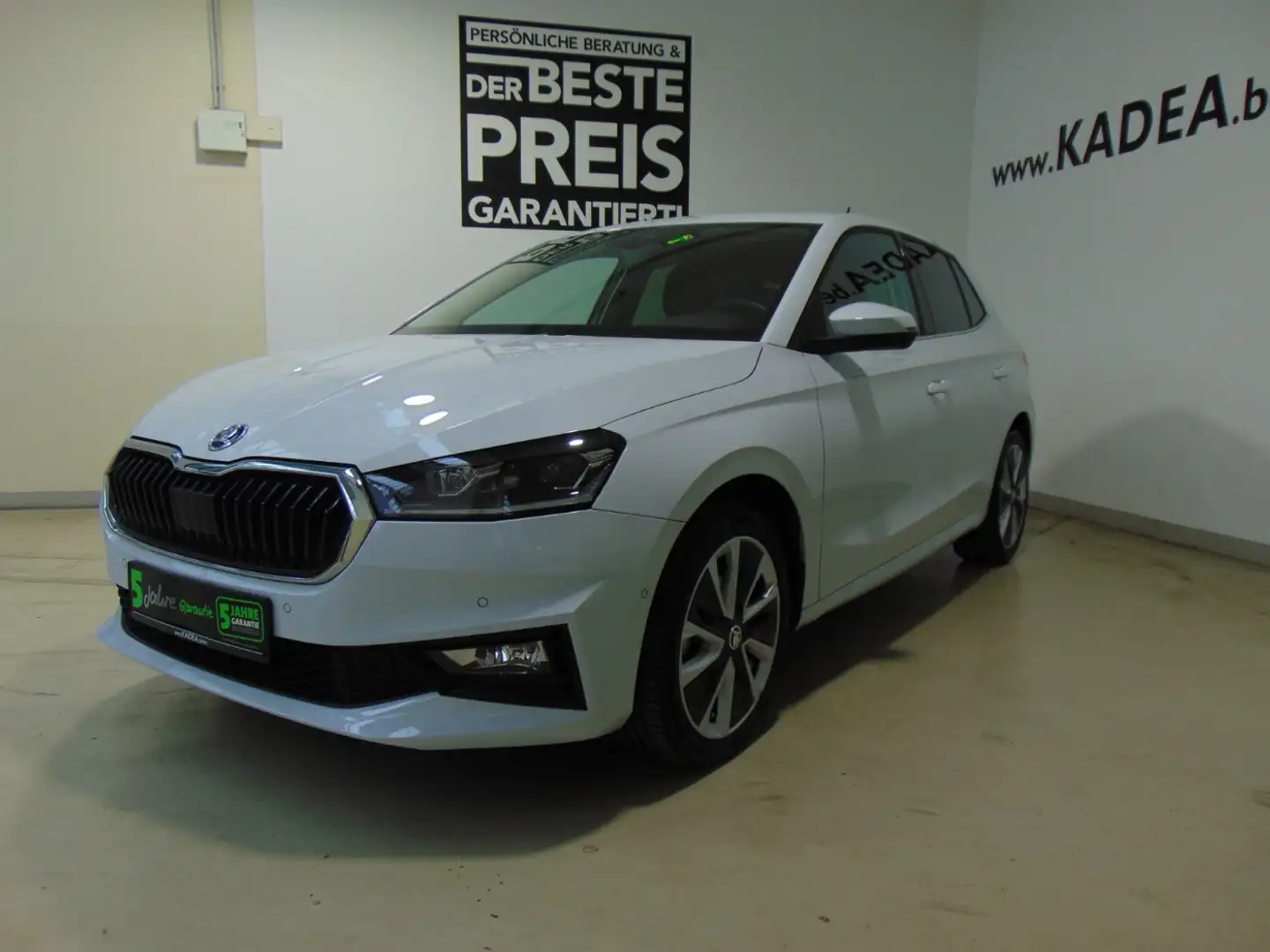 Skoda Fabia 1.0 Navi,Kamera,Lenk+Sitzhzg,Keyless,LED Weiß - 2