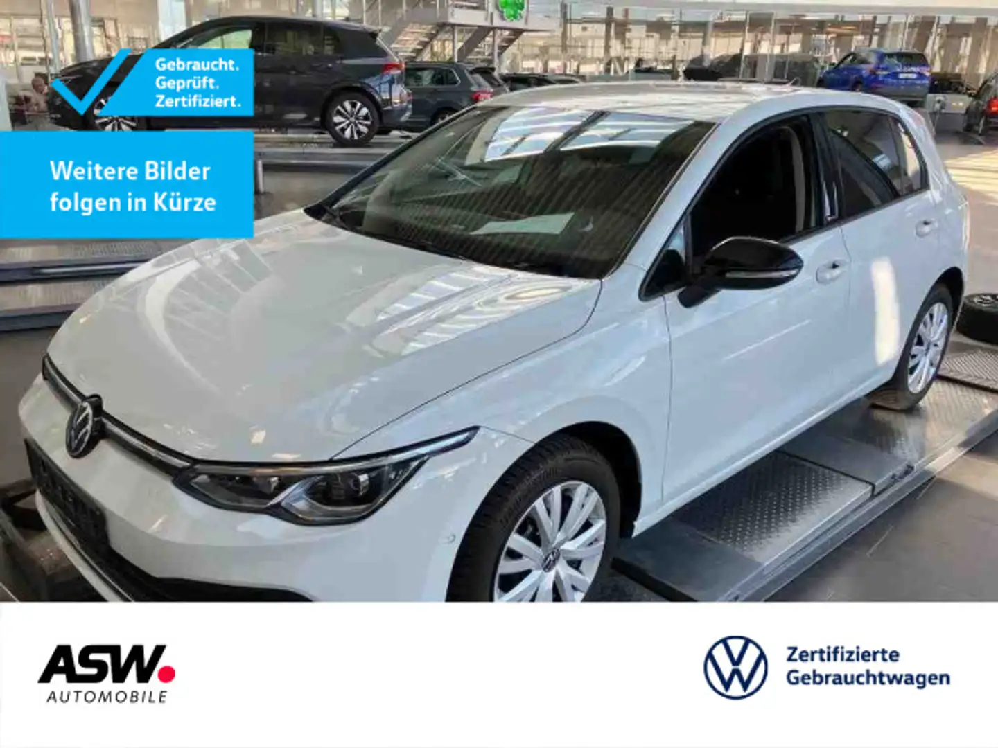 Volkswagen Golf Active 2.0 TDI LED Navi Stdhzg RFK ACC SHZ Weiß - 1