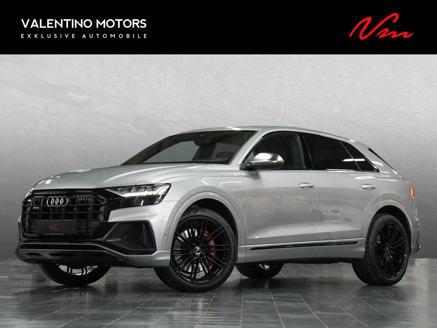 Audi SQ8 - B&O|HD Matrix|ACC|360°|Pano|22|S+Valcona Silber - 1