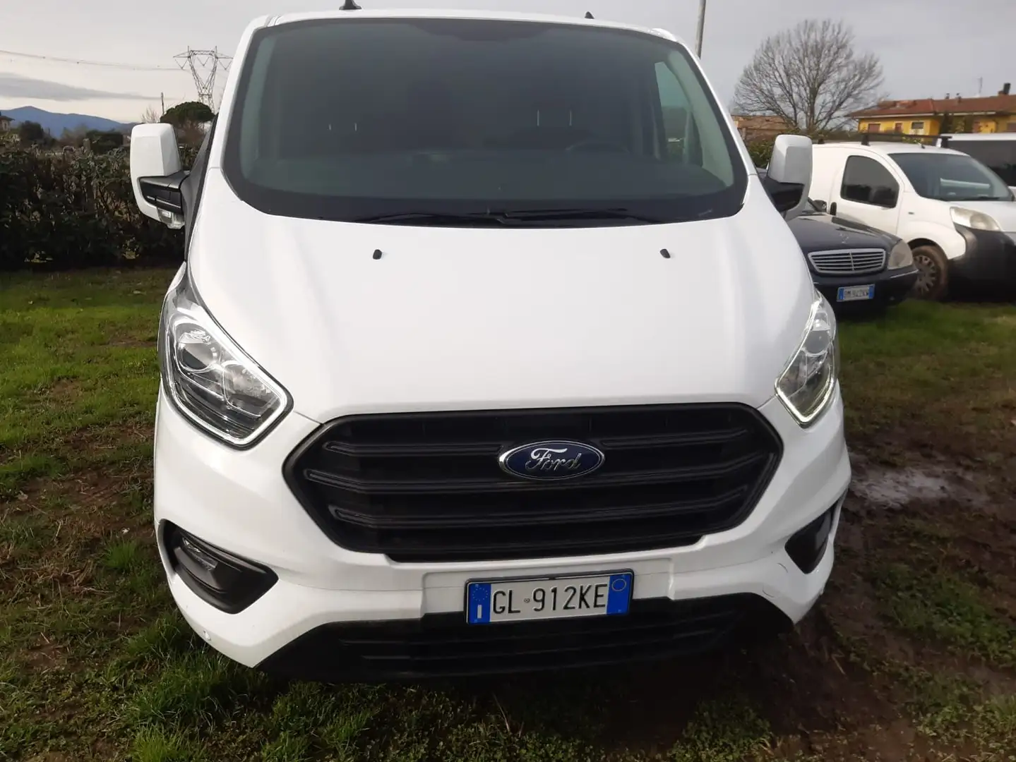 Ford Transit Custom TREND Blanc - 2