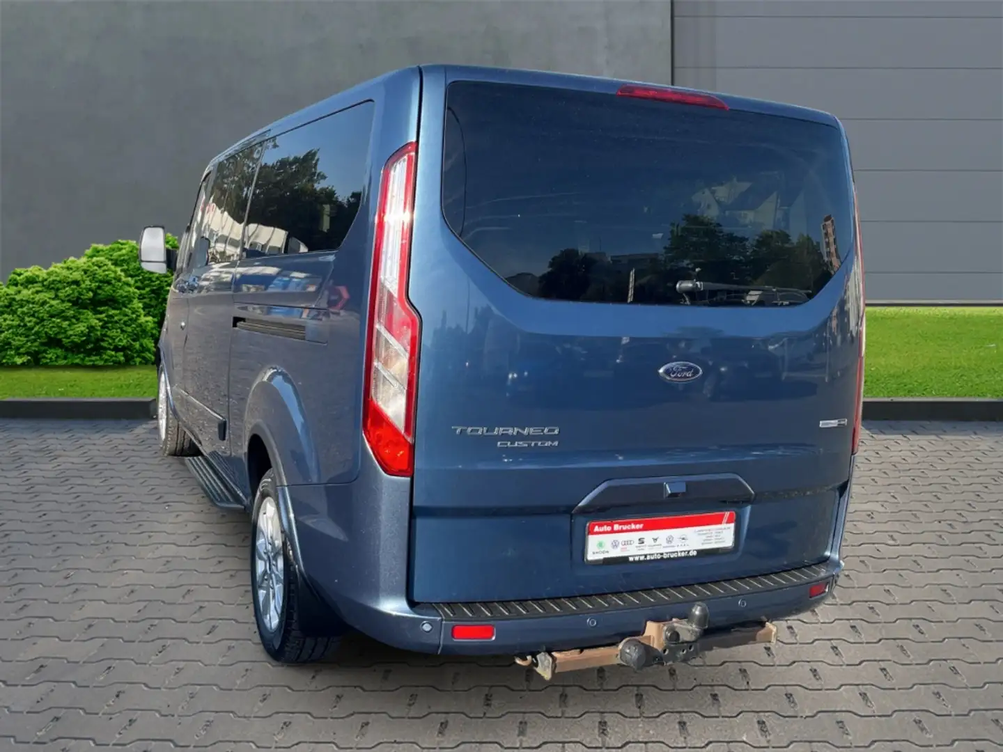 Ford Tourneo Custom Kombi 320 L2 Titanium X 2.0 TDCI Mild Hybrid Bleu - 2