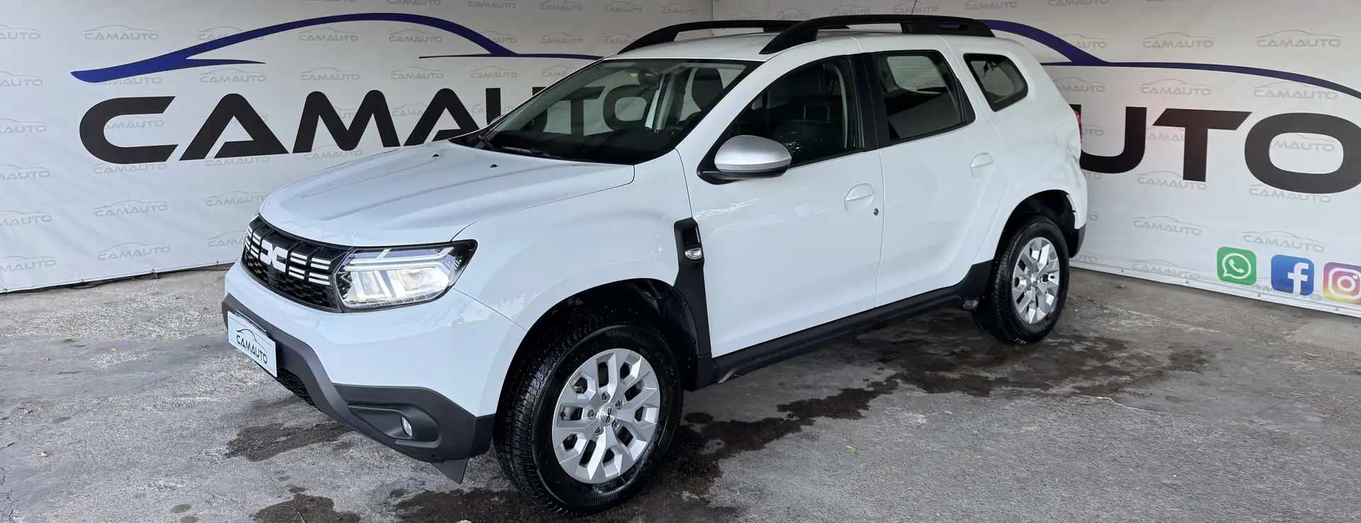 Dacia Duster Duster 1.5 blue dci Comfort 4x2 115cv Bianco - 1