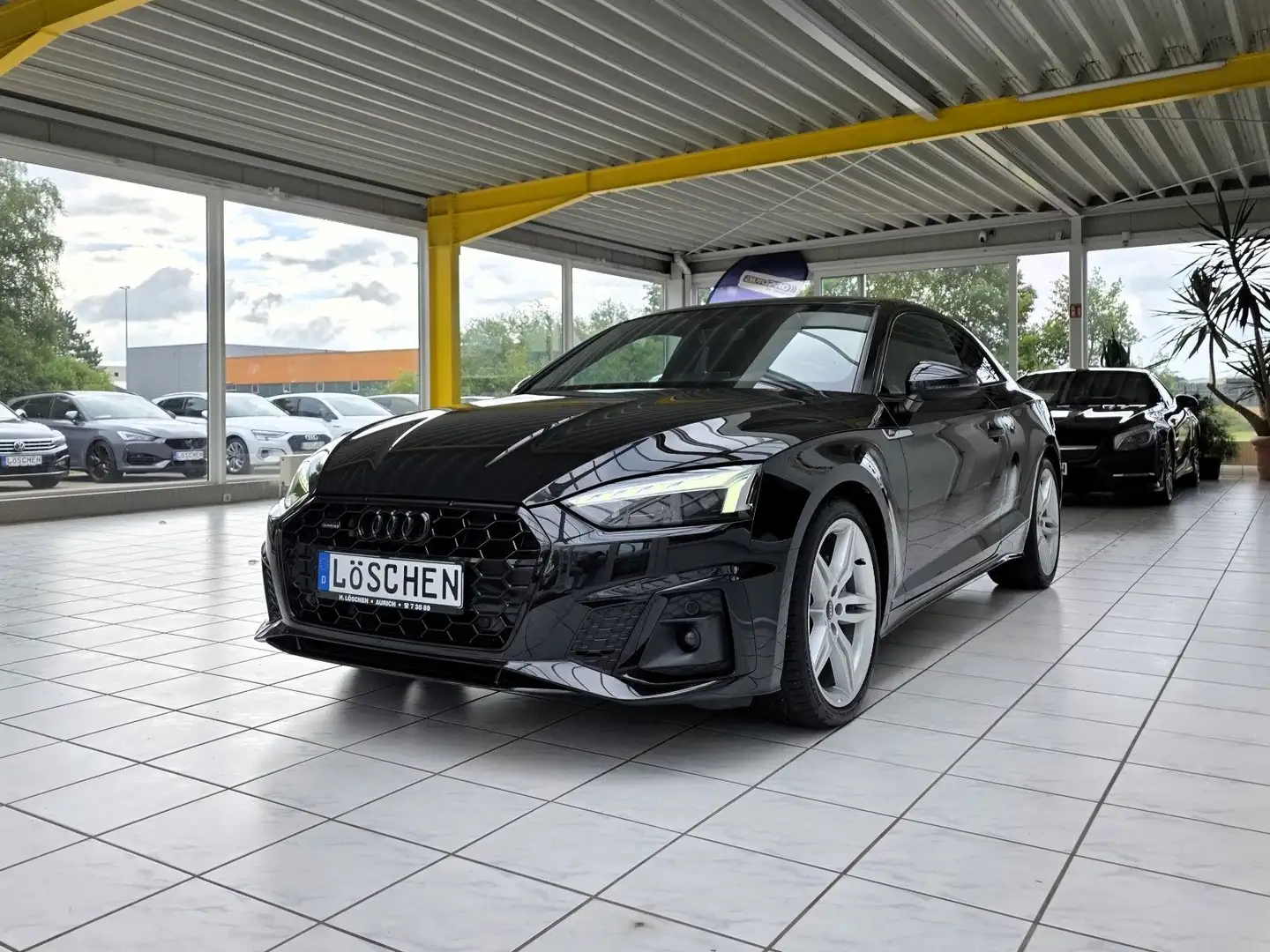 Audi A5 Coupe 40 TDI quattro S-Line Pano LederValcona Nero - 2