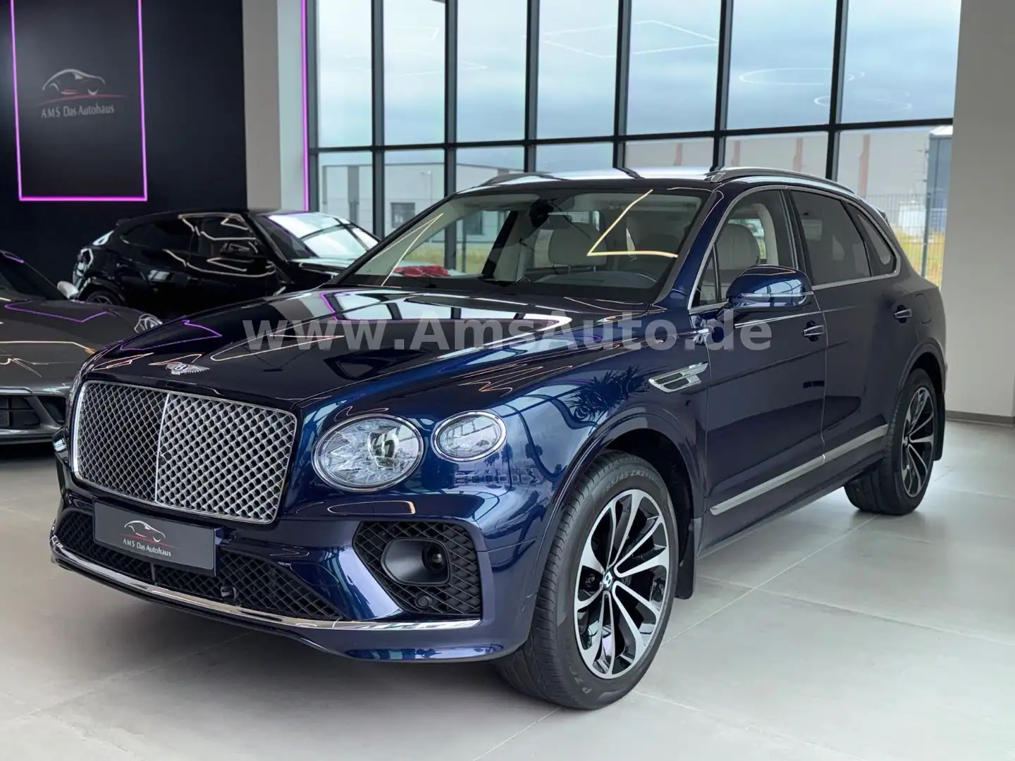 Bentley Bentayga Hybrid Panorama HUD Massage Bleu - 2