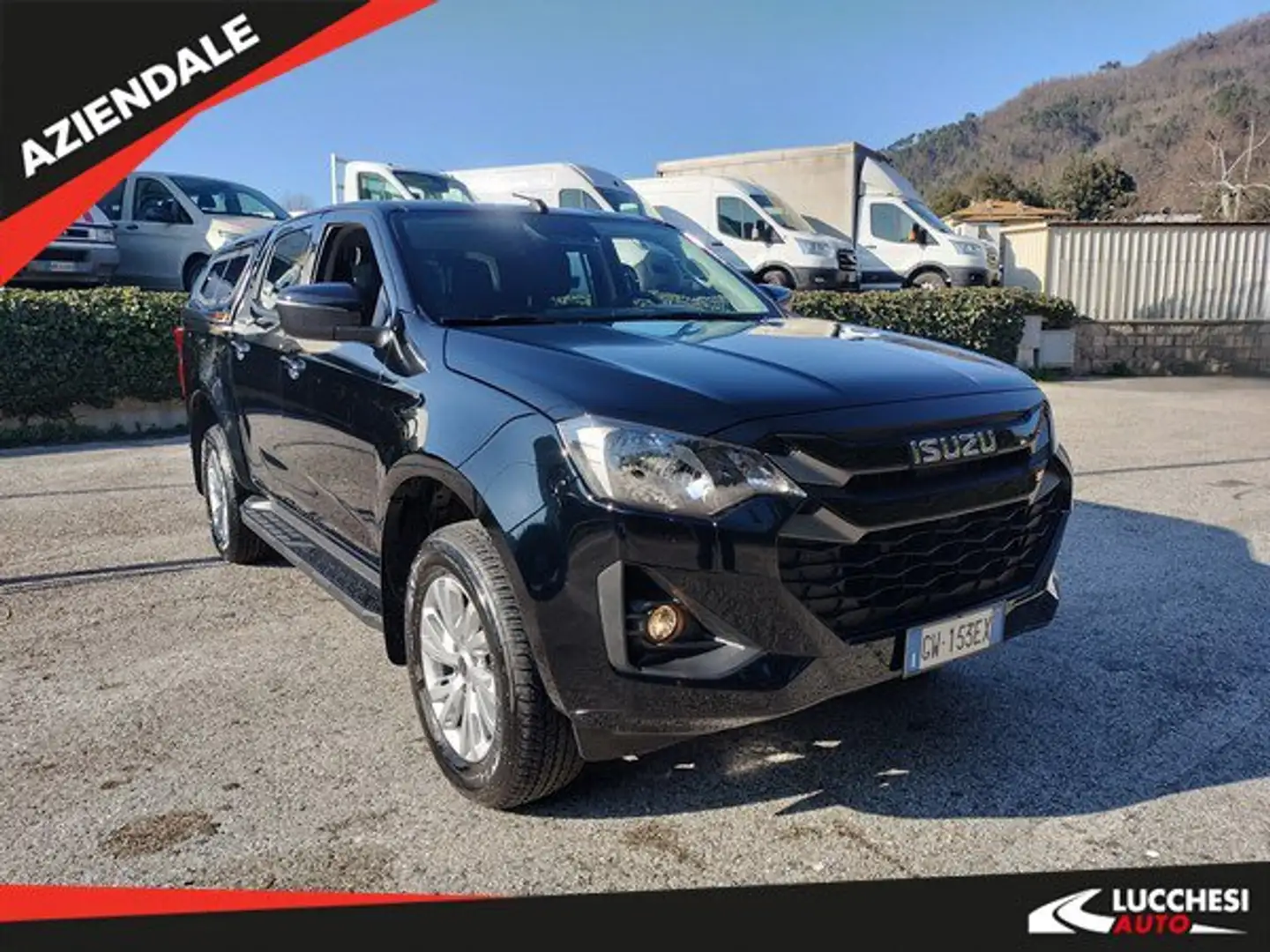 Isuzu D-Max 1.9 aut. Crew BB+ Cab con Hard Top!! Noir - 1