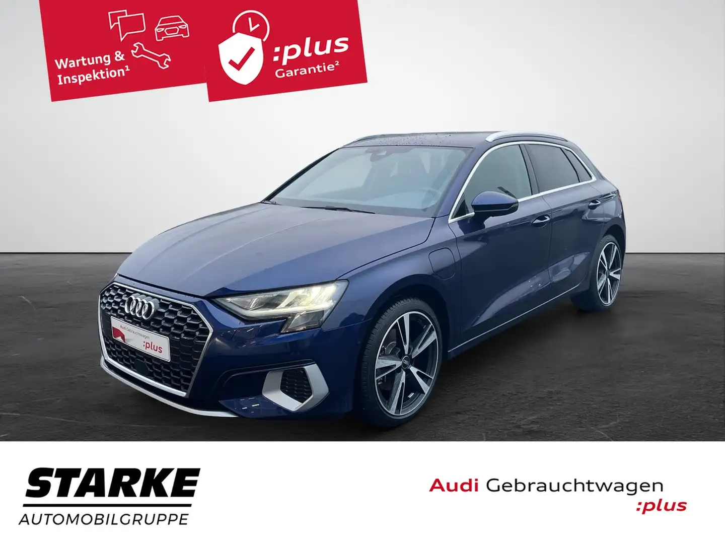 Audi A3 Sportback 40 TFSI e S tronic advanced Blau - 2