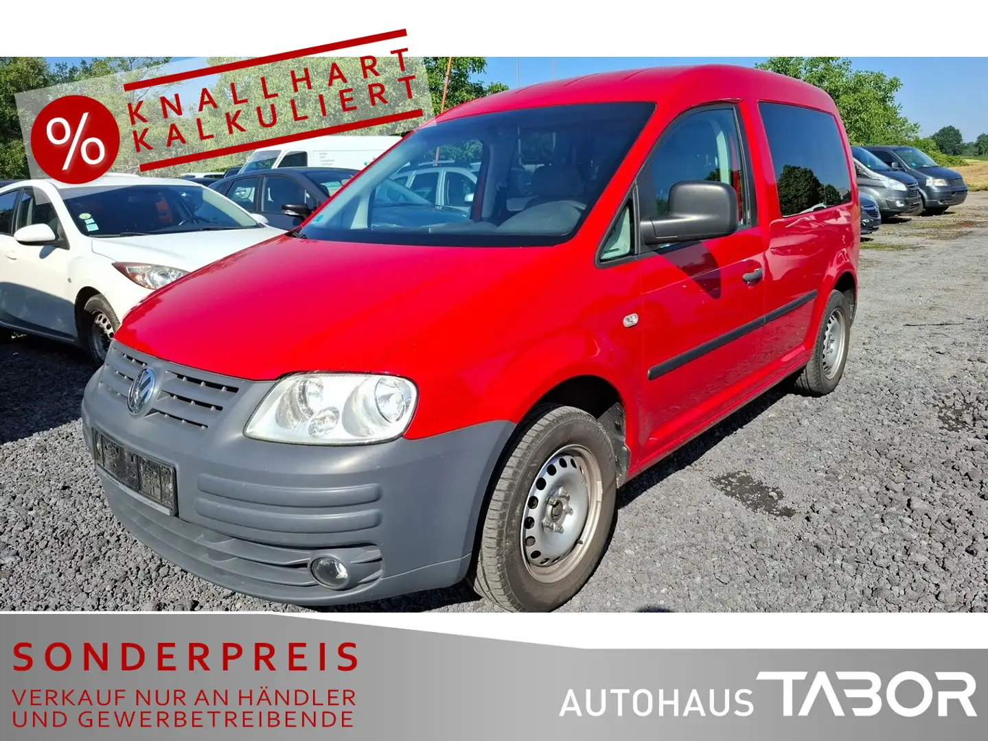 Volkswagen Caddy 2.0 EcoFuel CNG Rot - 1