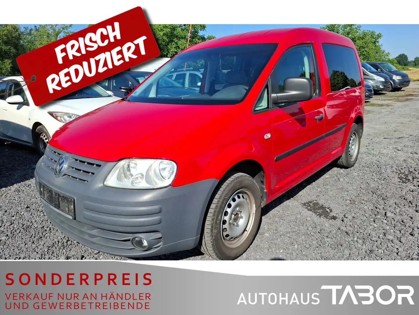 Volkswagen Caddy 2.0 EcoFuel CNG Rot - 1