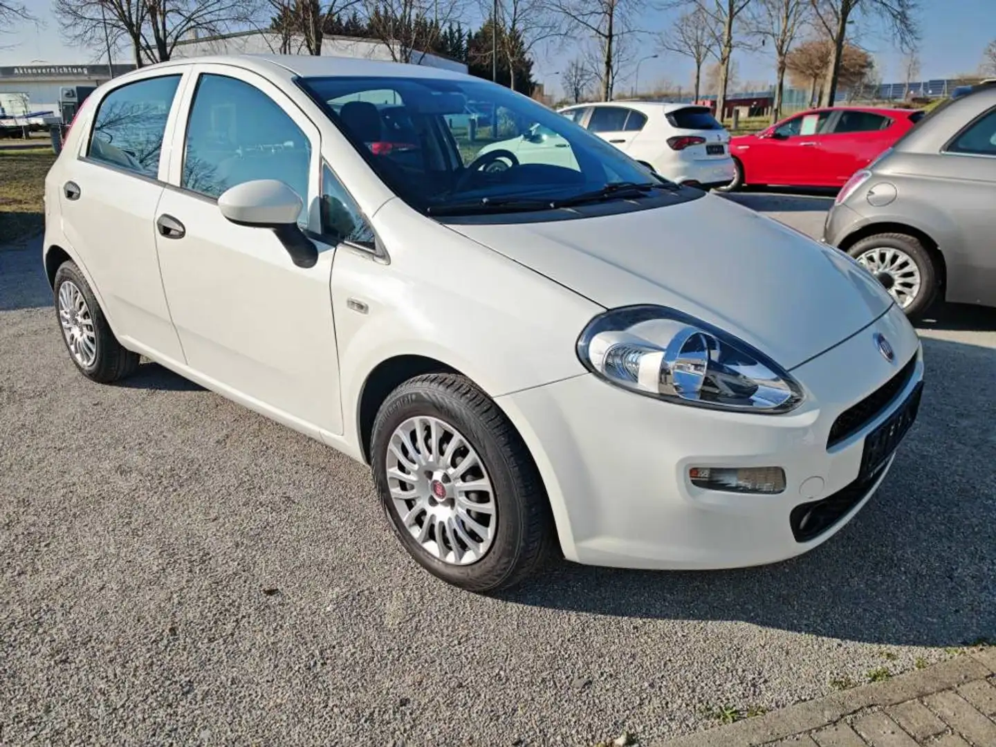 Fiat Punto More 1.2 8V 5T Blanc - 1