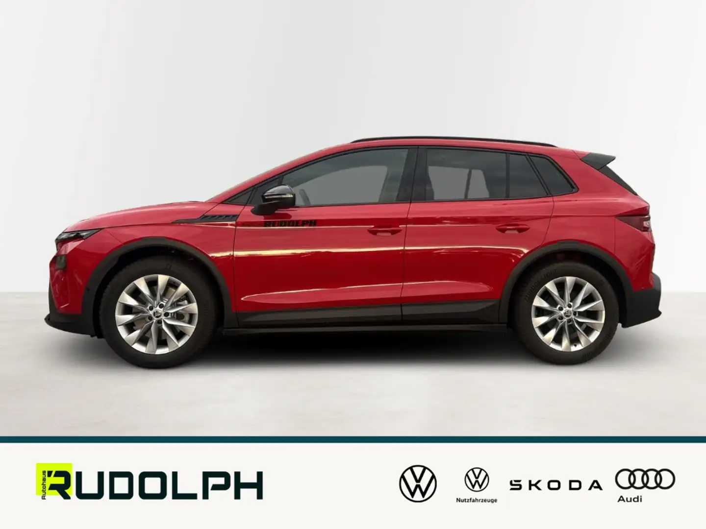 Skoda Elroq 85 Sportline AHK, HUD, Waermepumpe Rot - 2