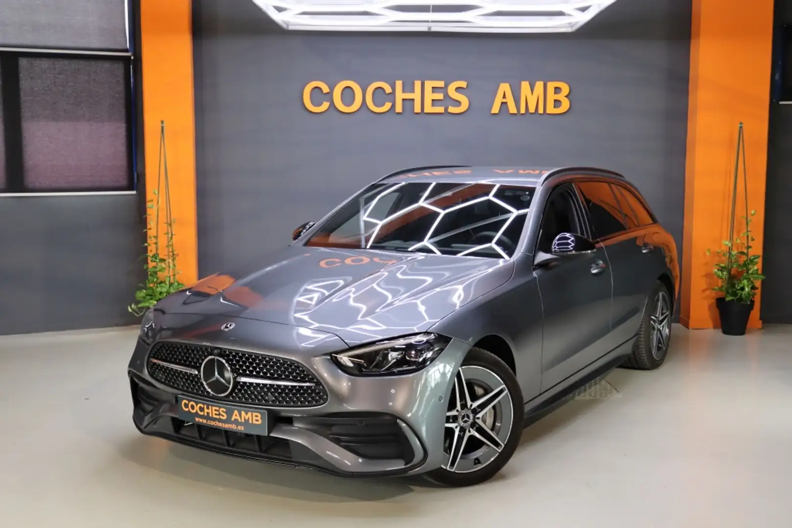 Mercedes-Benz C 300 Estate 300e 9G-Tronic Gris - 1