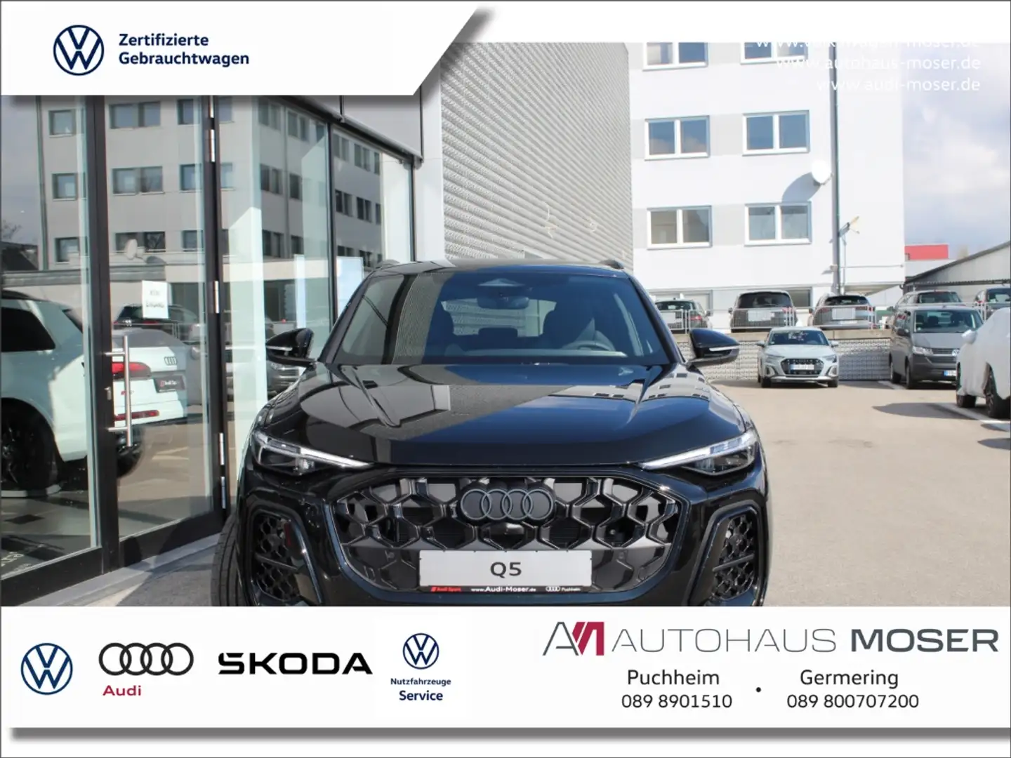 Audi Q5 TFSI 2025 qu. Str. S-Line*Tech+*MTRX*360* Schwarz - 1