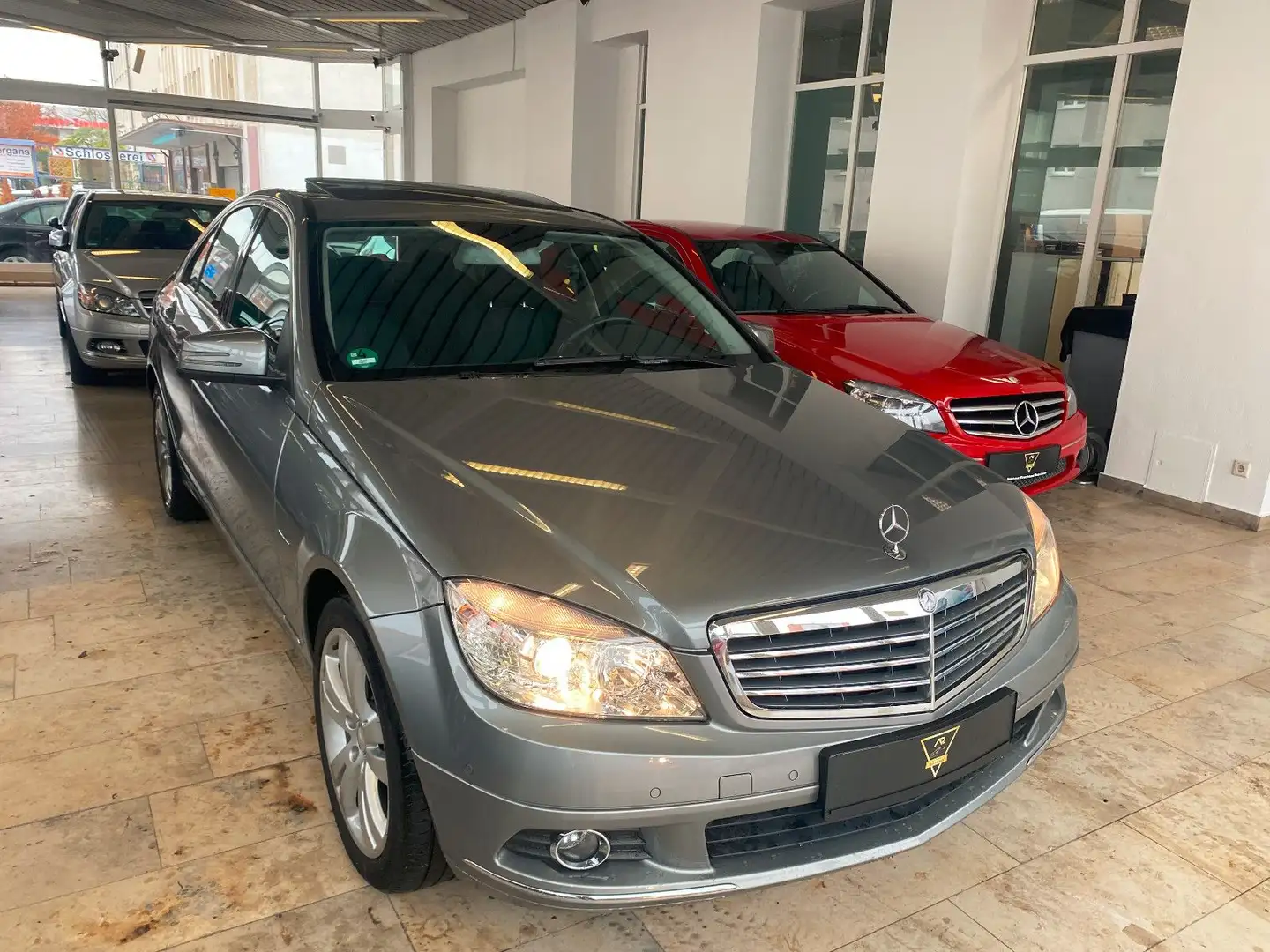 Mercedes-Benz C 220 CDI/1.Hd./S-Dach/SHZ/PDC/ Silber - 2