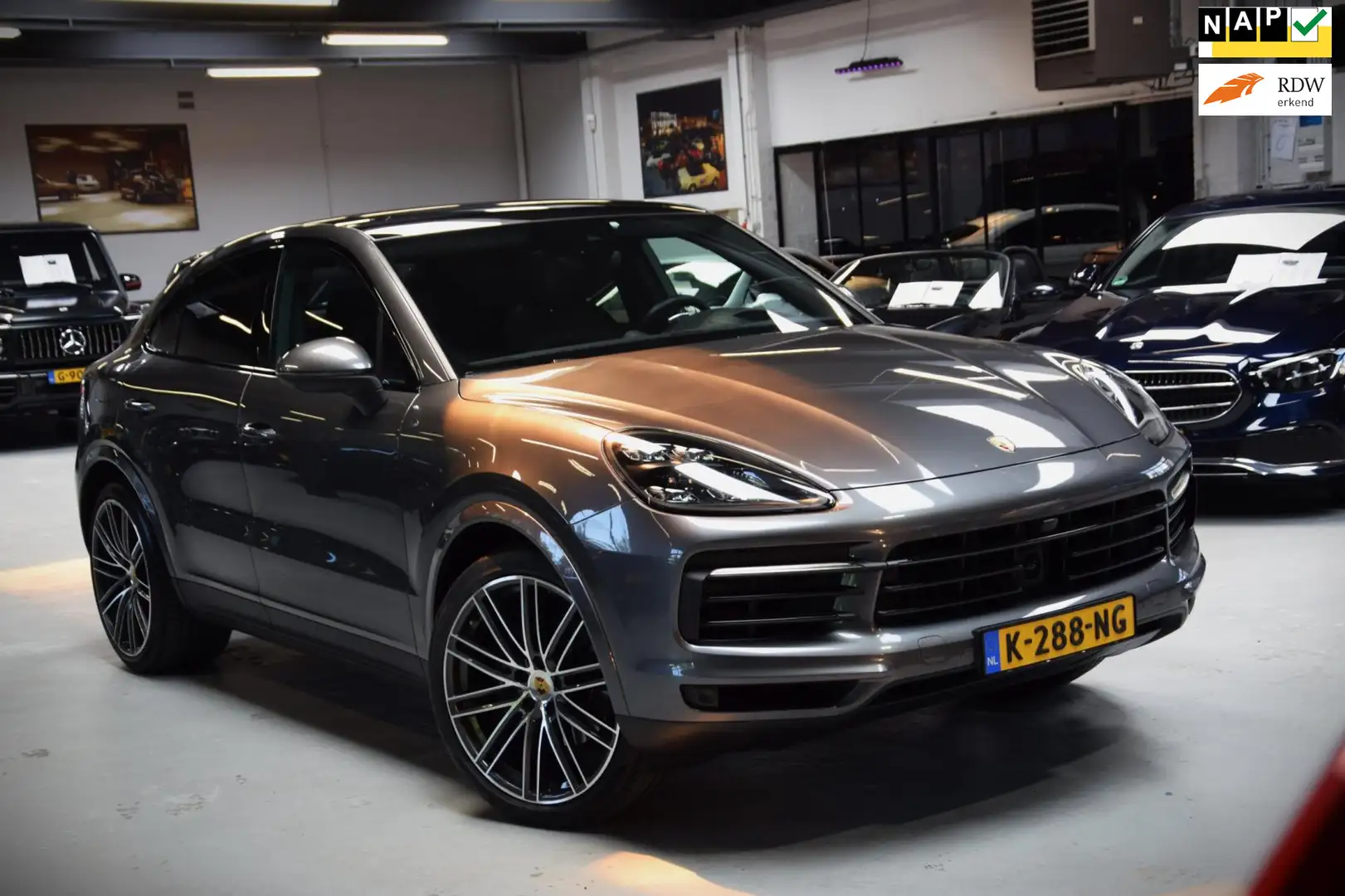 Porsche Cayenne Coupé 3.0 *Panoramadak*|Sport-Chrono|Bose|360 view Grijs - 1