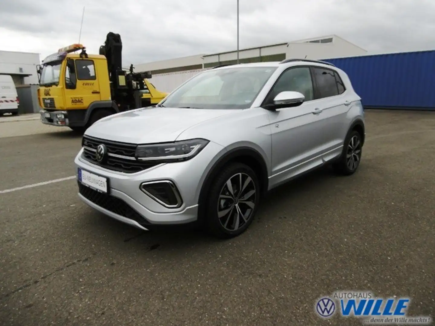 Volkswagen T-Cross 1.0 TSI R-Line Klima Rückfahrkamera Sitzheizung Silber - 1