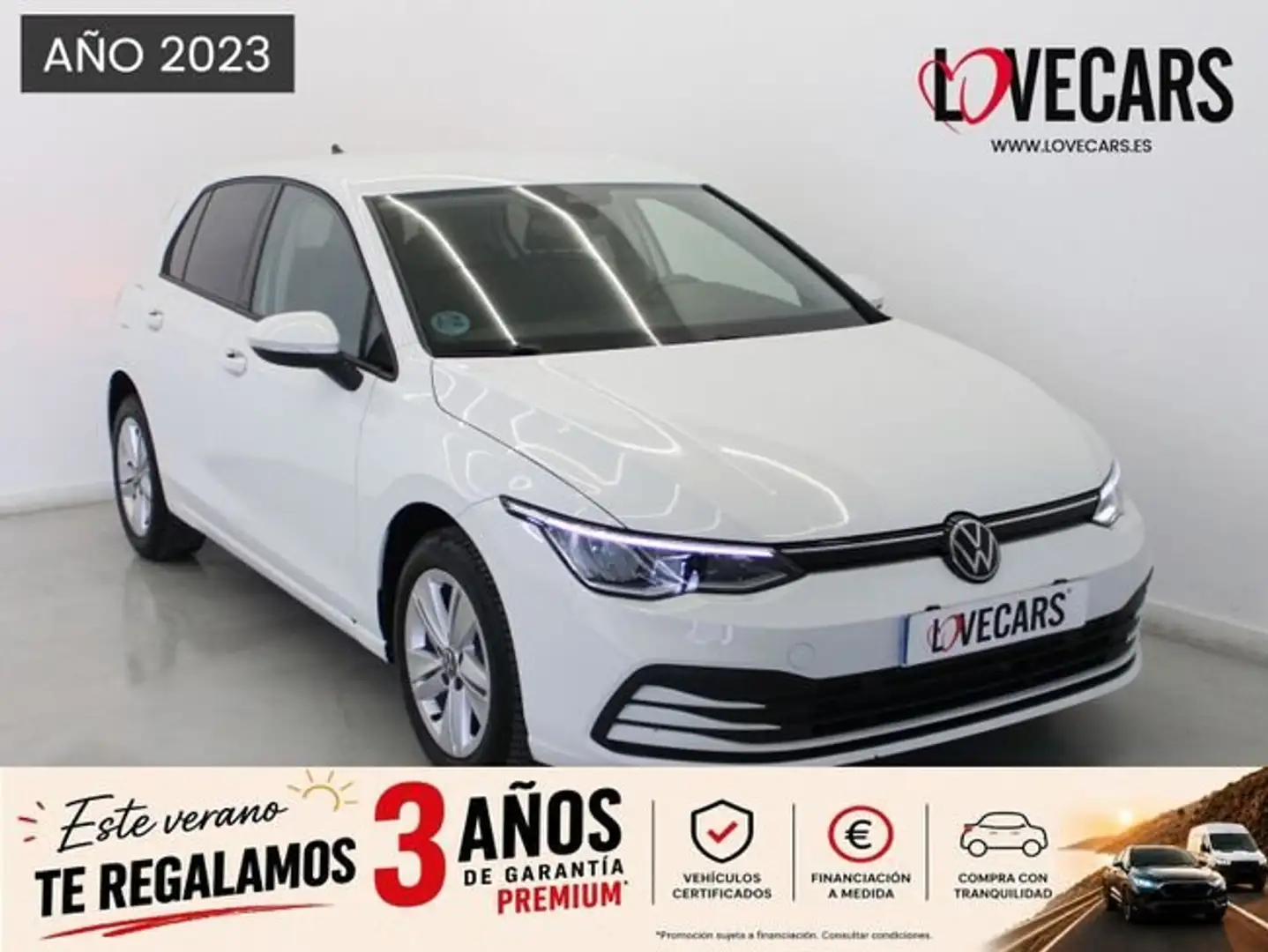 Volkswagen Golf 2.0TDI Life 85kW Blanco - 1