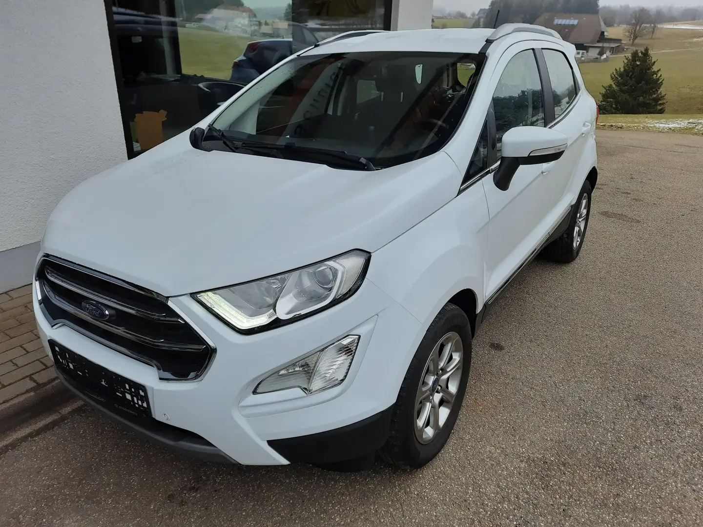 Ford EcoSport Titanium Allrad White - 1