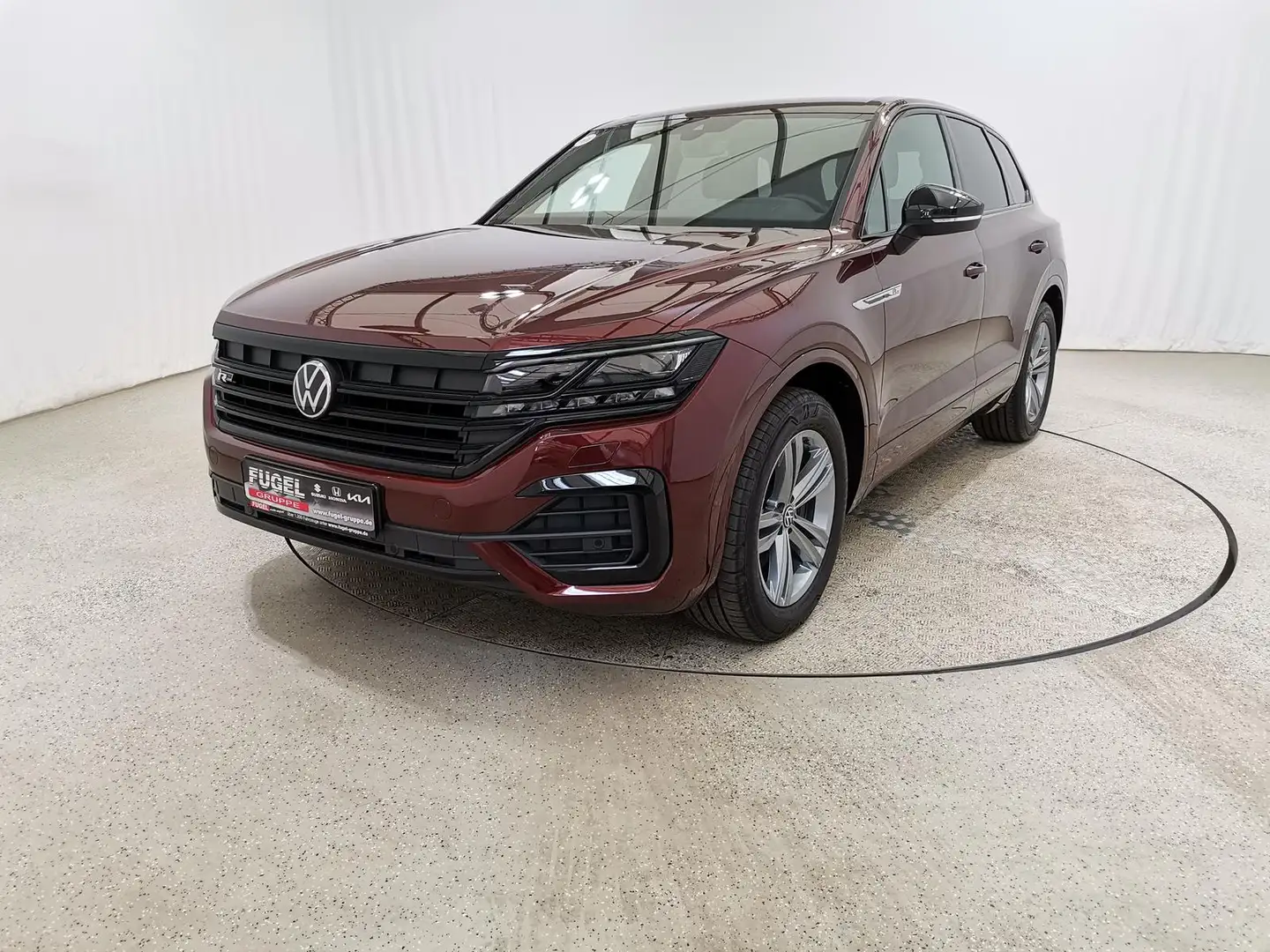 Volkswagen Touareg 3.0 V6 TDI R-Line 4Motion Luftfederung|HuD|Winter| Czerwony - 2